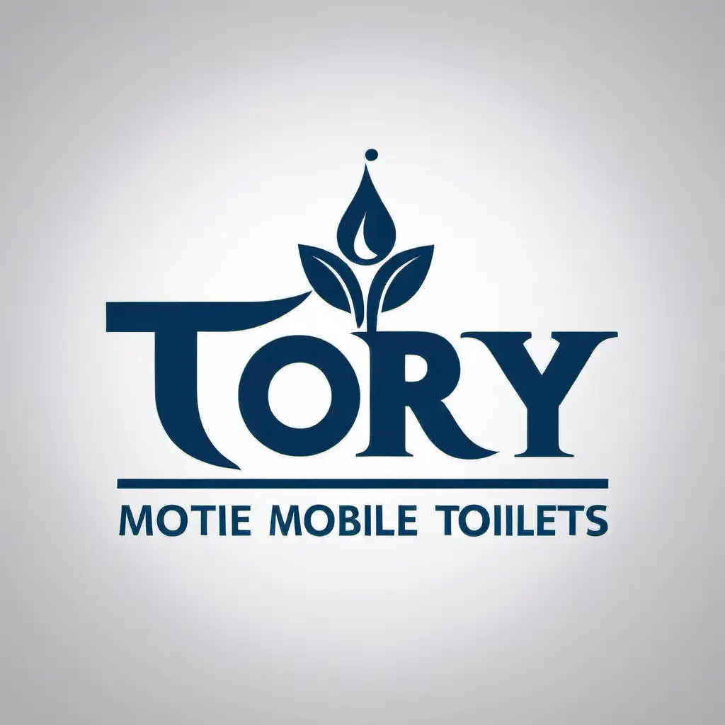 create a logo for a company name "Tory",
the company main product is hygienic mobile toilets services