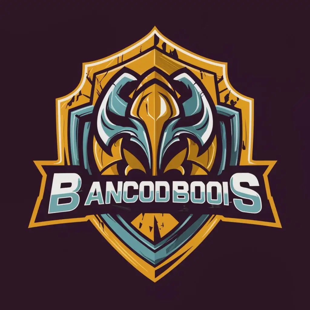 logo, League of Legends, e-sports, with the text "BancodBois", typography