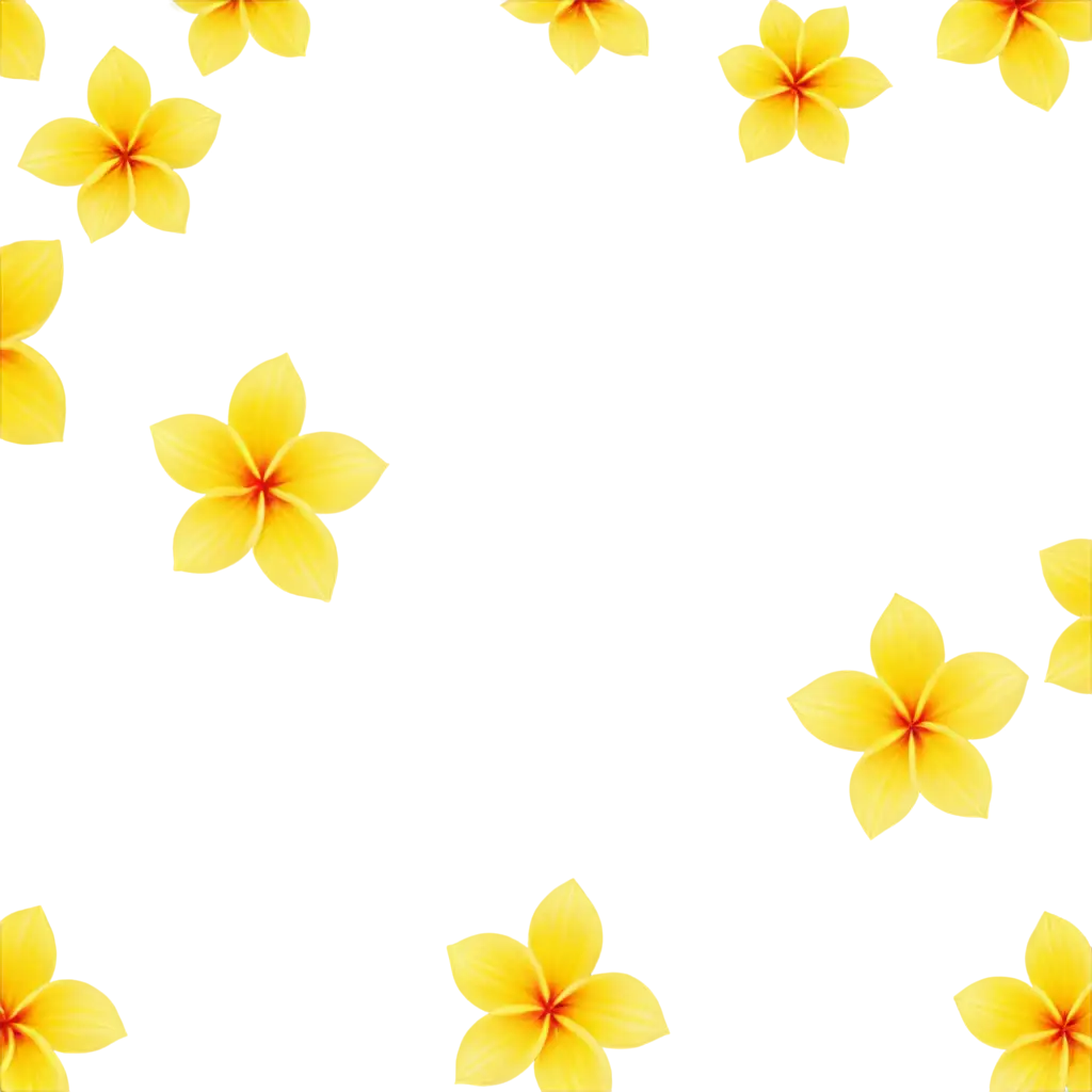 Vibrant-Yellow-Hawaiian-Flowers-Stunning-PNG-Image-for-Floral-Enthusiasts