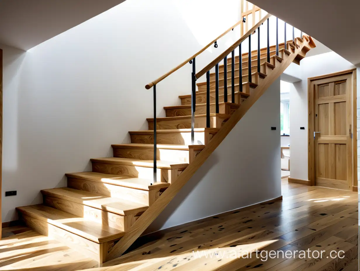 Elegant-Oak-Wooden-Staircase-Design-for-Timeless-Home-Interiors