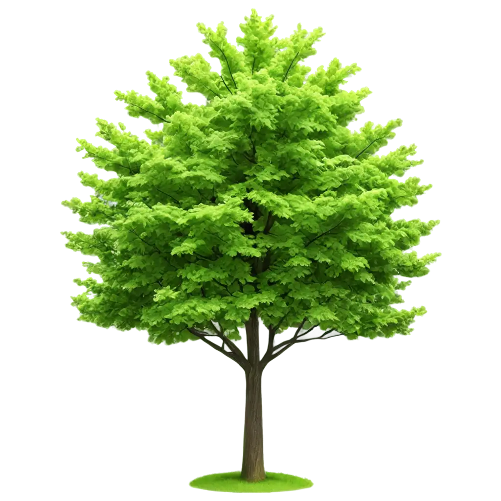 Vibrant-3D-Green-Tree-PNG-Enhance-Your-Designs-with-HighQuality-Foliage