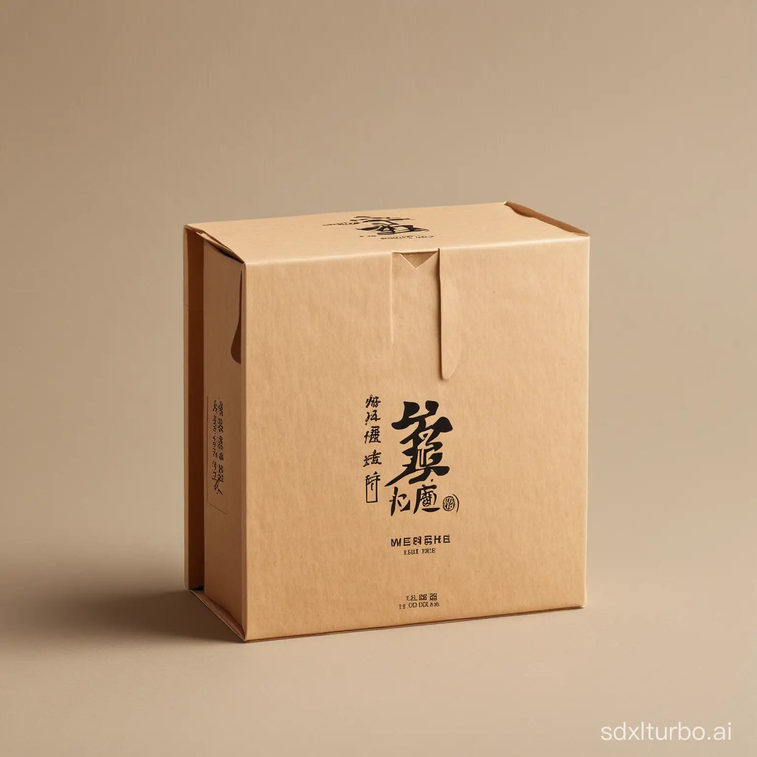 Chinese tea packaging, simple.