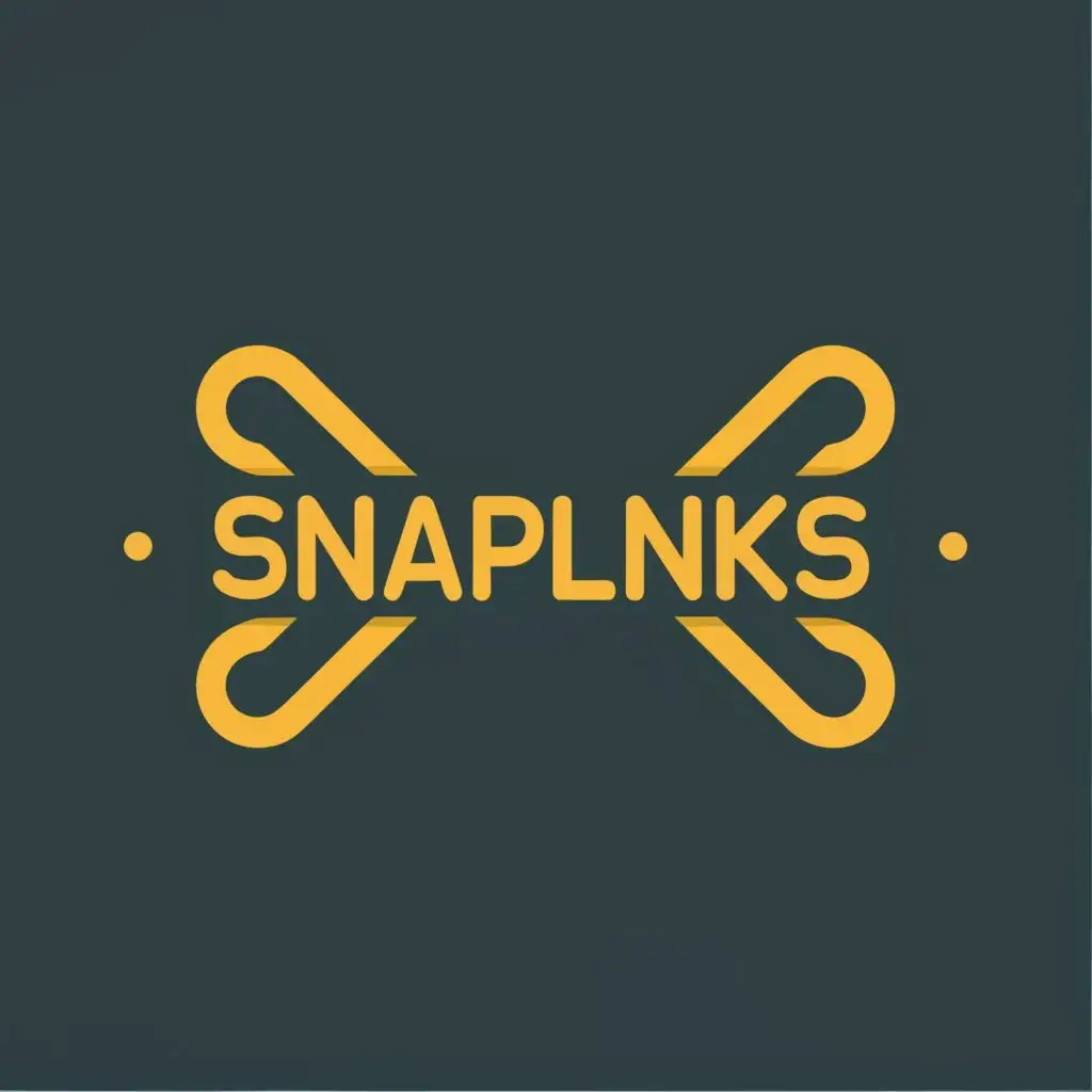 LOGO-Design-For-SnapLinks-Playful-Dogbone-Mechanical-Linkage-with-Entertaining-Typography