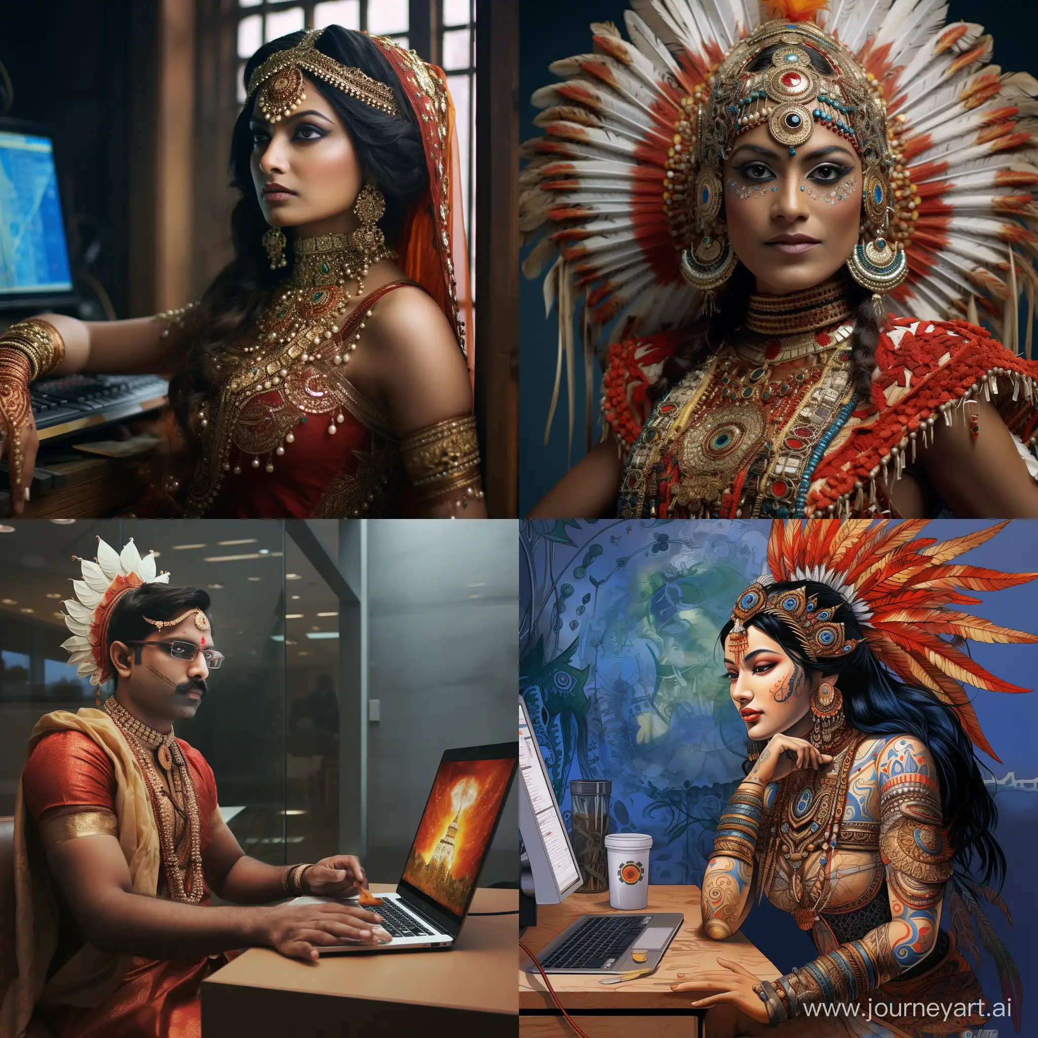 индус в офисе майкрософт