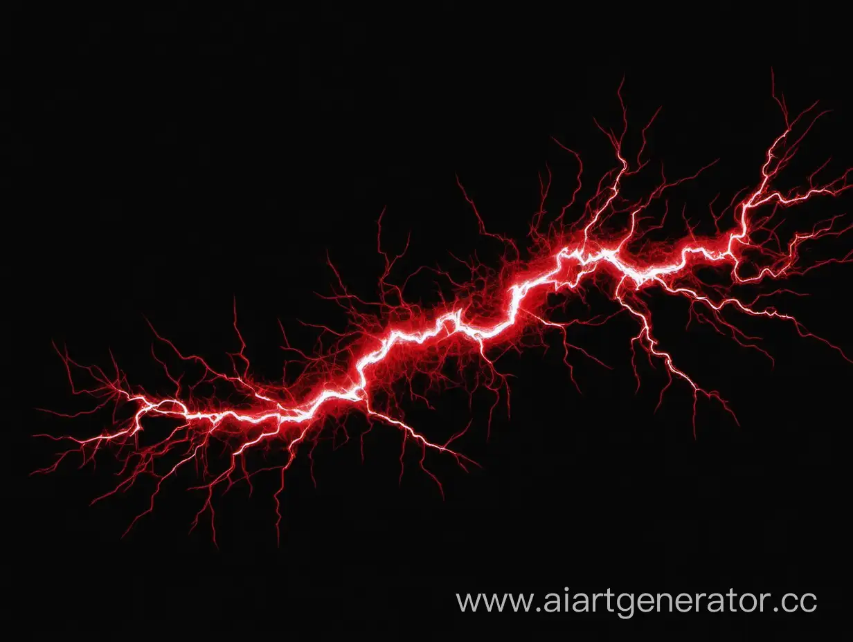 Dynamic-Red-Lightning-on-Mysterious-Black-Background