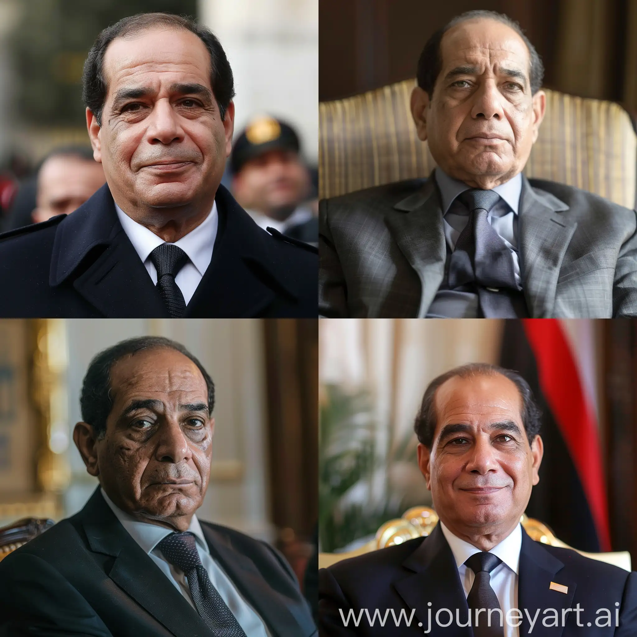 The President of Egypt suffers from Alzheimer's