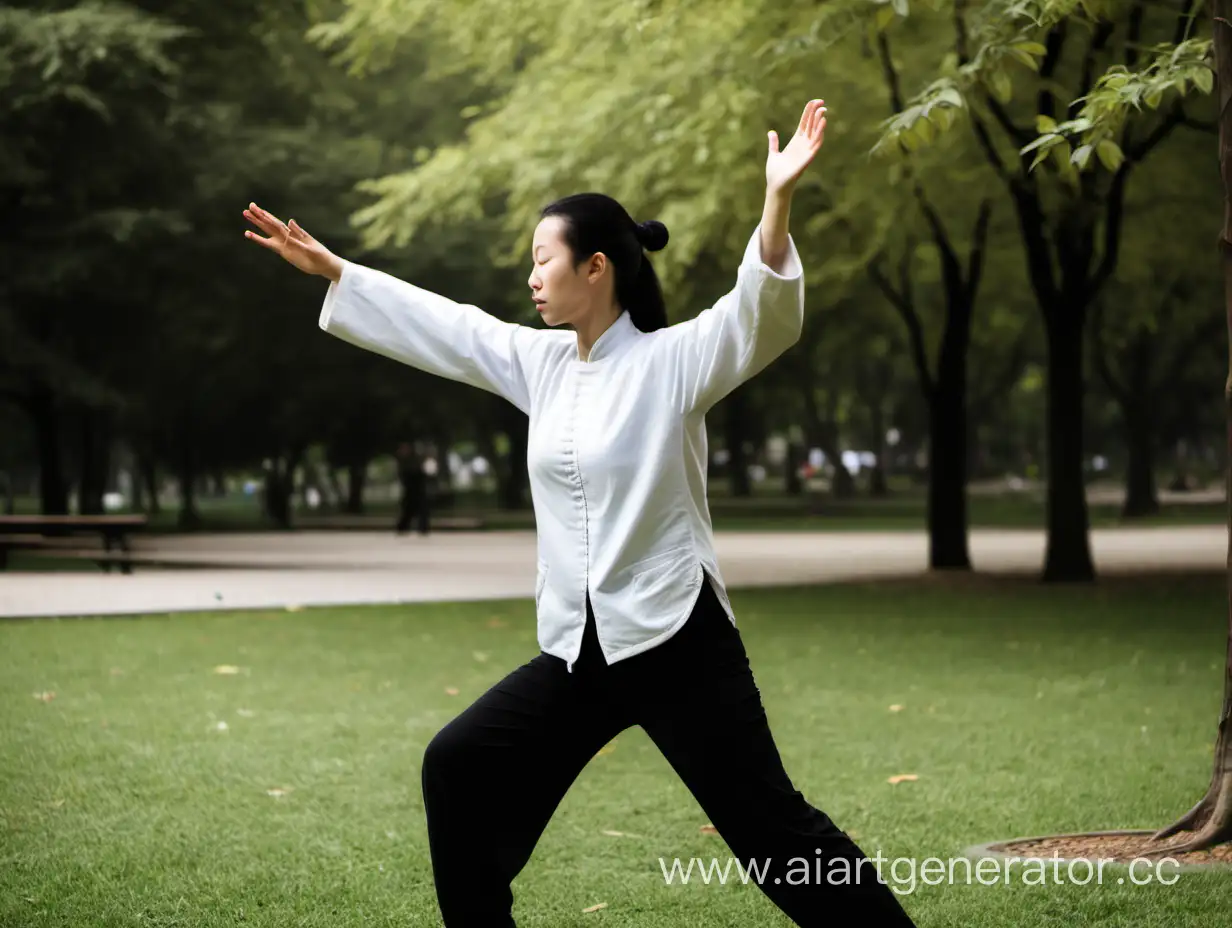 Harmonious-Qigong-Practice-in-Serene-Park-Setting