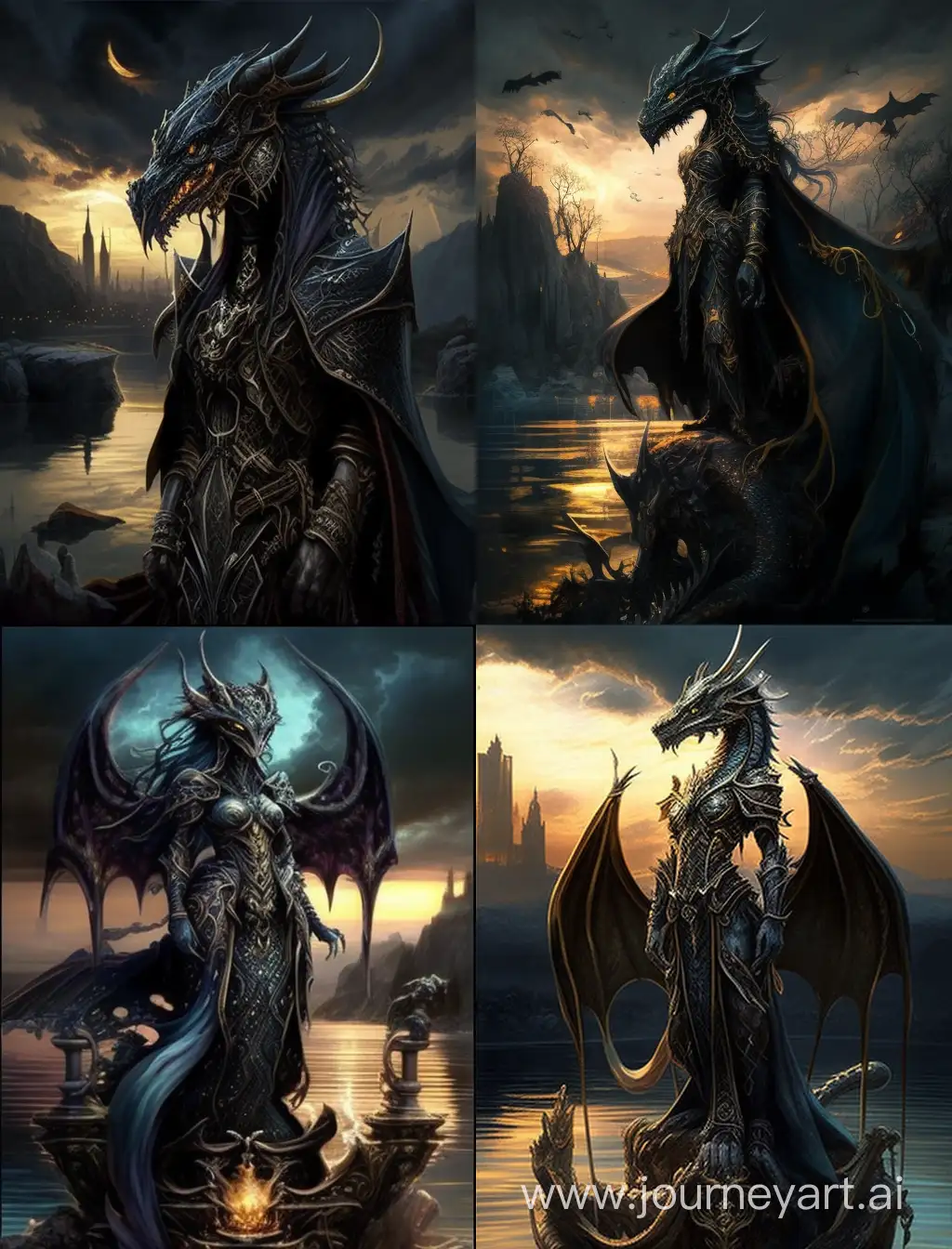 Priestess-Valentina-Commands-Water-Dragon-in-Fiery-Skies