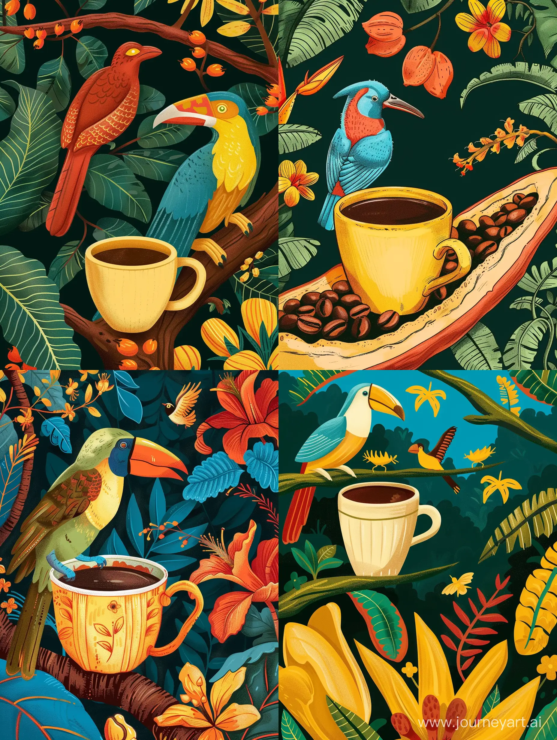 Brazilian-Nature-Scene-with-Coffee-Cup