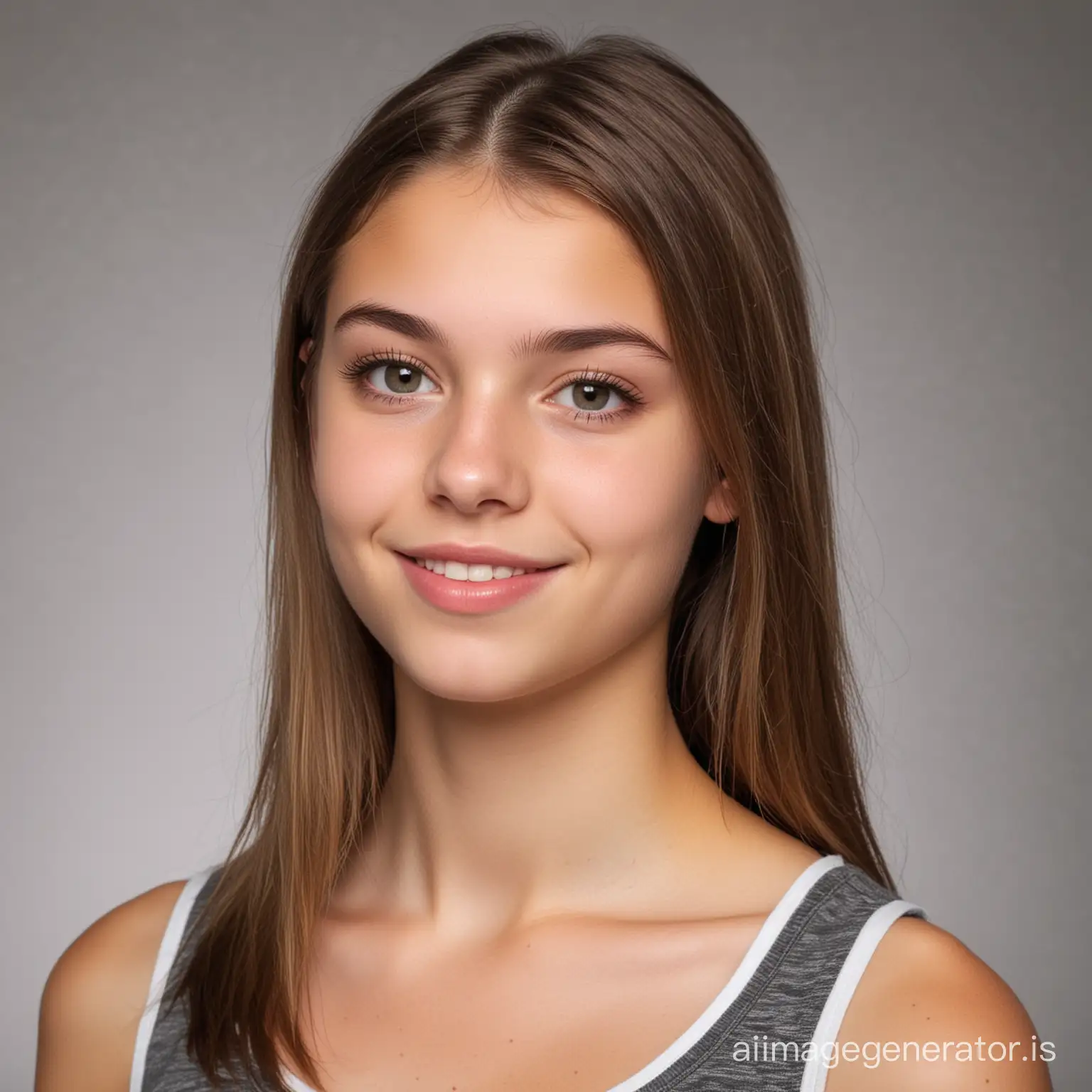 Young-Teen-Female-with-Enigmatic-Smile-and-Radiant-Eyes