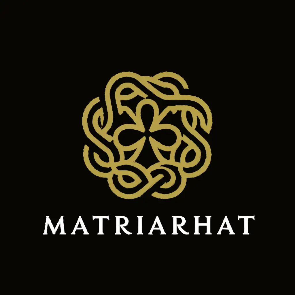 a logo design,with the text "MATRIARHAT", main symbol:Encounters, heart, lips, roses,complex,be used in Events industry,clear background