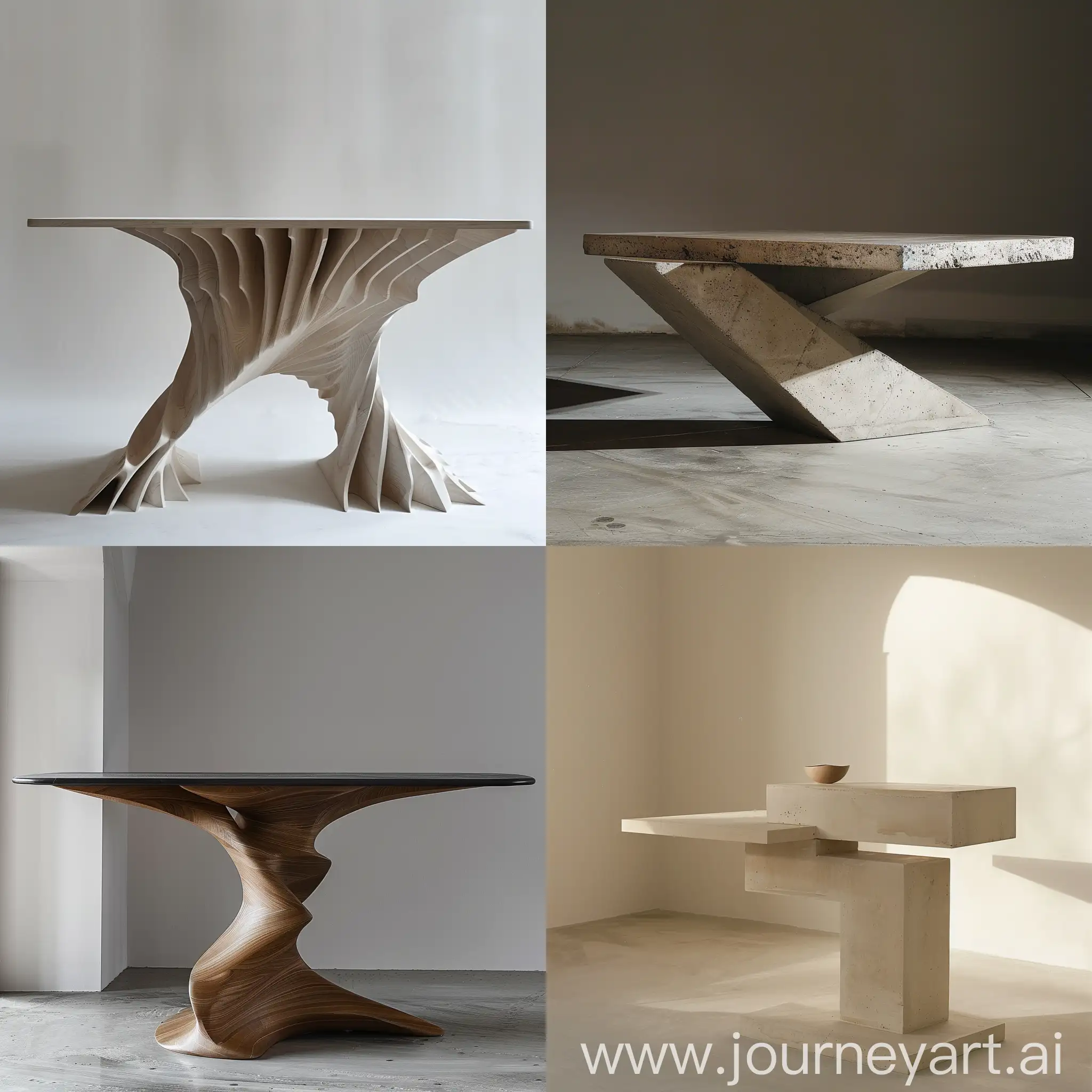 Minimalist-Space-Table-Abstract-3D-Art