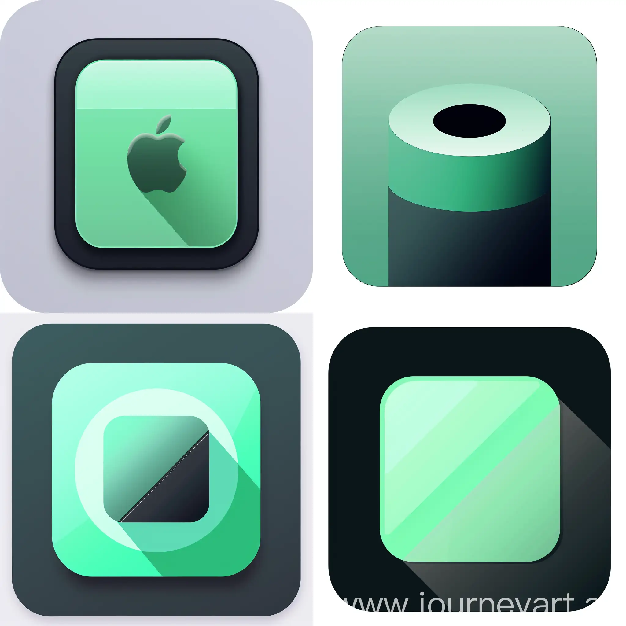 Minimalist-Light-Green-Removal-Icon-in-Apple-Style