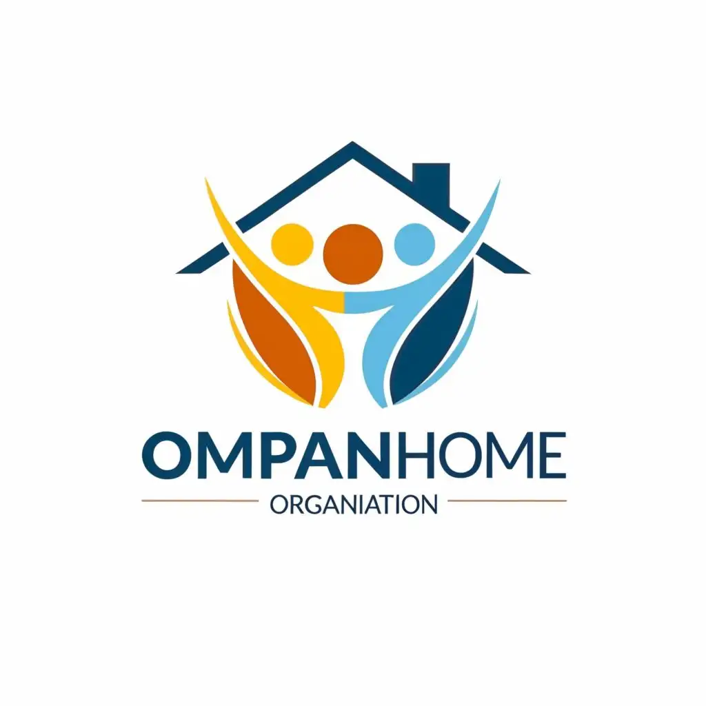logo, union human, with the text "We are one organization", typography, be used in Home Family industry