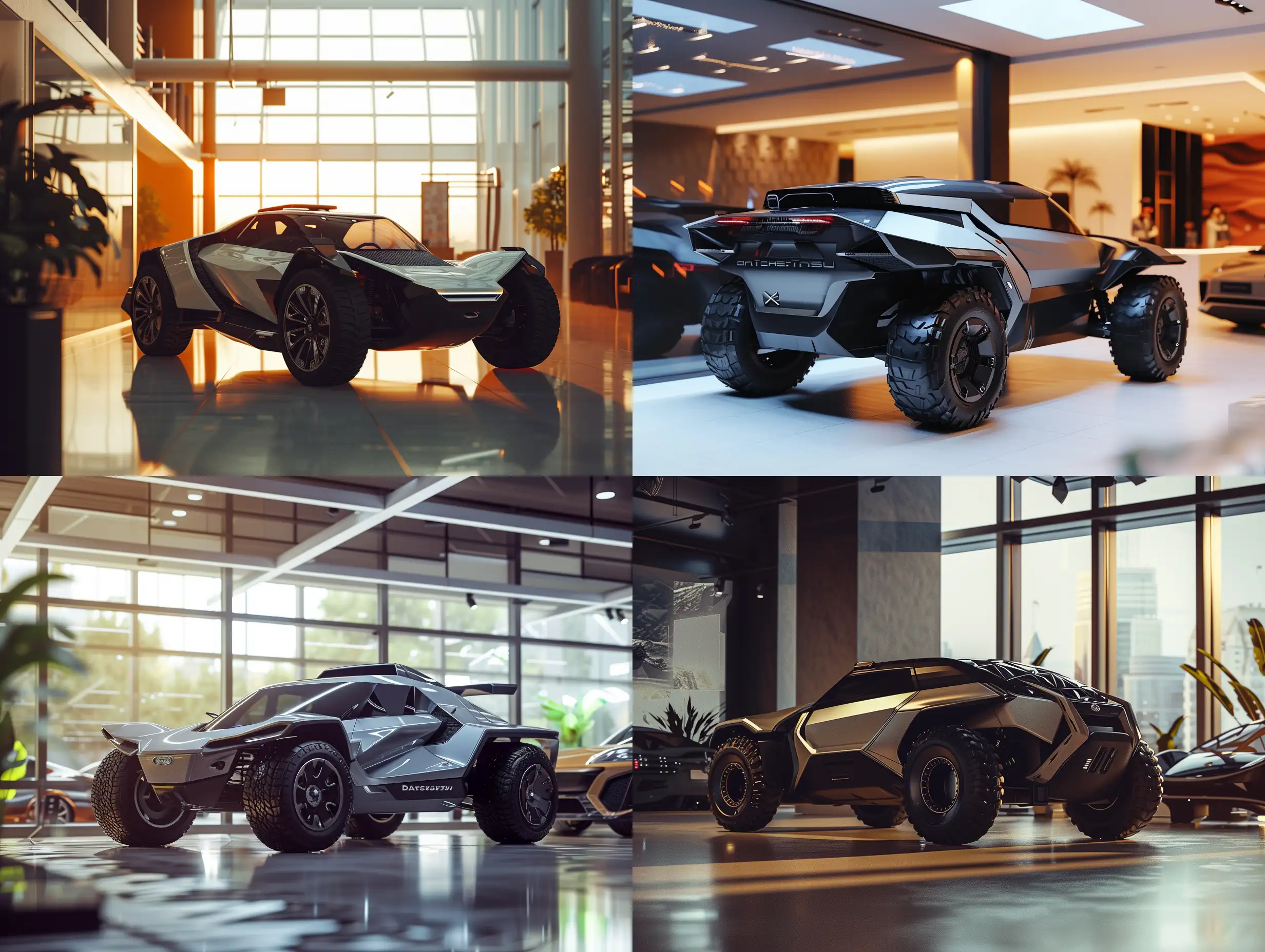 Futuristic-Daihatsu-Xenia-All-Terrain-Vehicle-Displayed-in-Porsche-Design-Car-Showroom