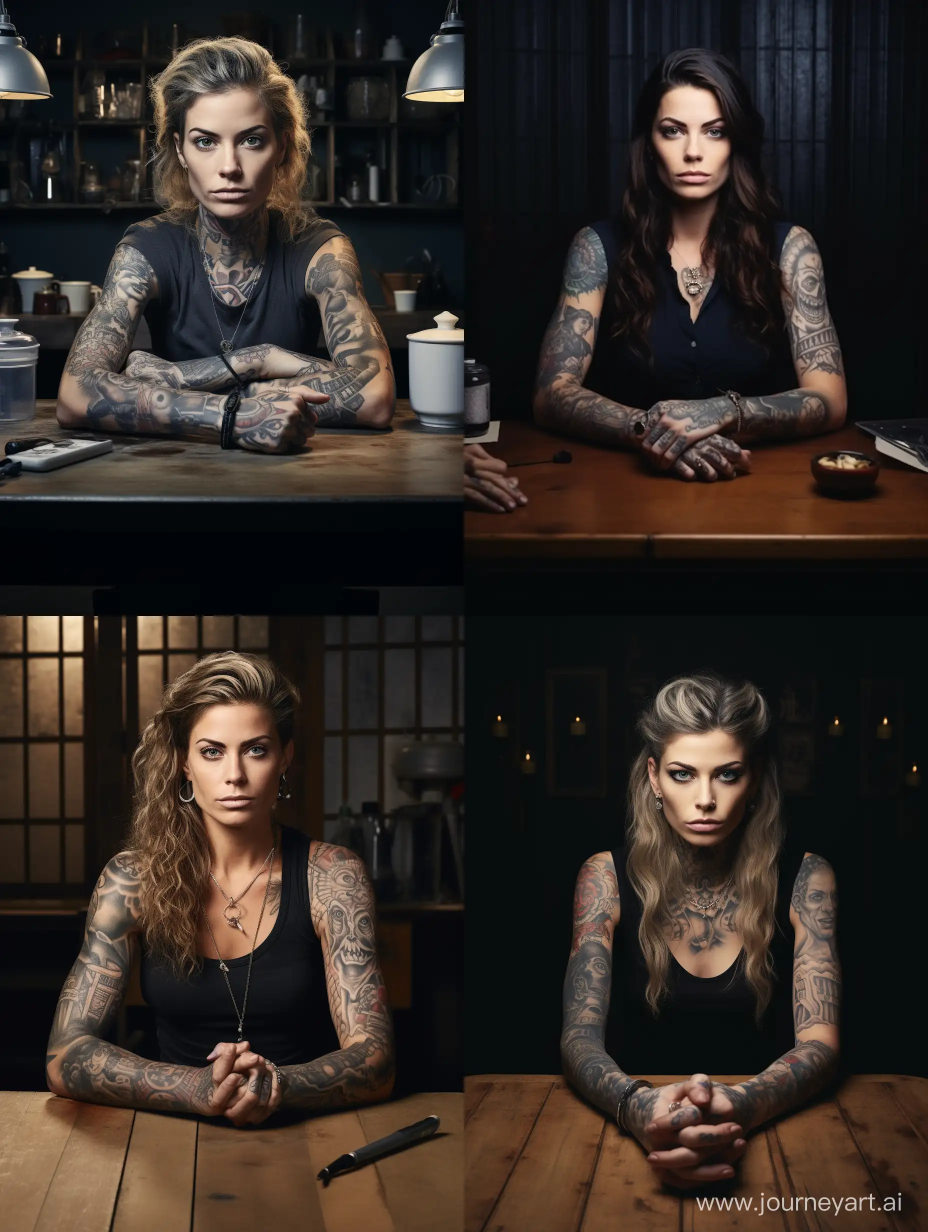 Reformed-Woman-with-Tattoos-Candid-Portrait-in-4K-High-Detail