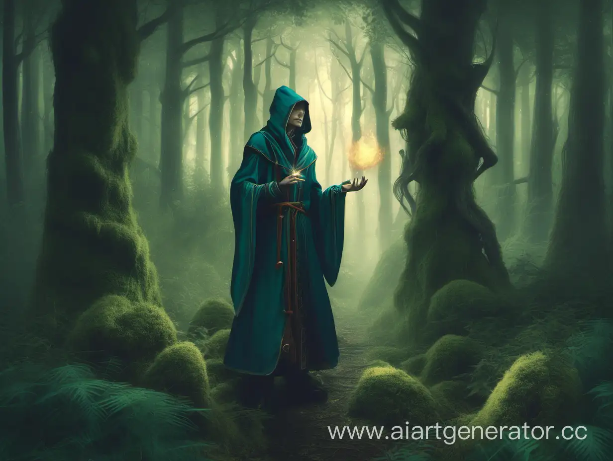 Enchanting-Forest-Fantasy-Art-Mystical-Scene-with-Magical-Creatures