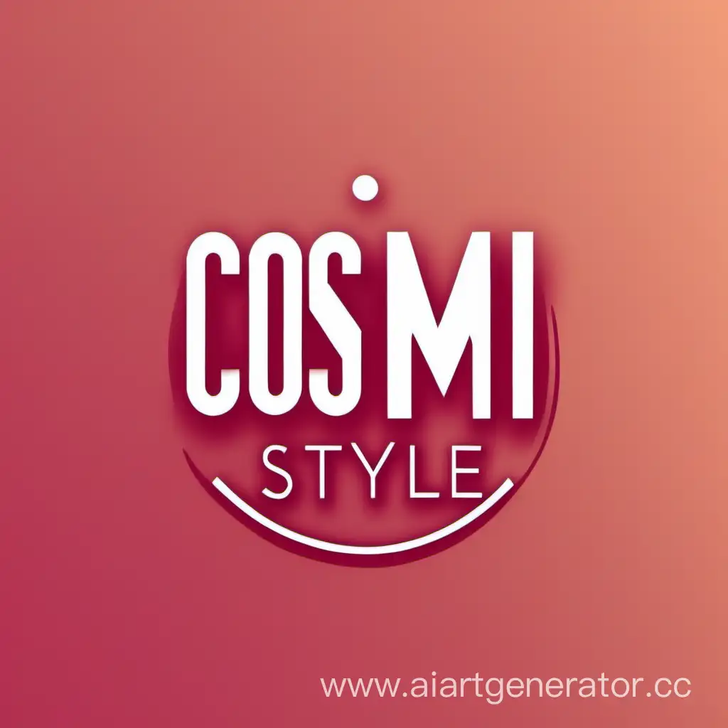 Cosmi-Style-Logo-Abstract-Cosmic-Design-with-Vibrant-Colors-and-Futuristic-Elements