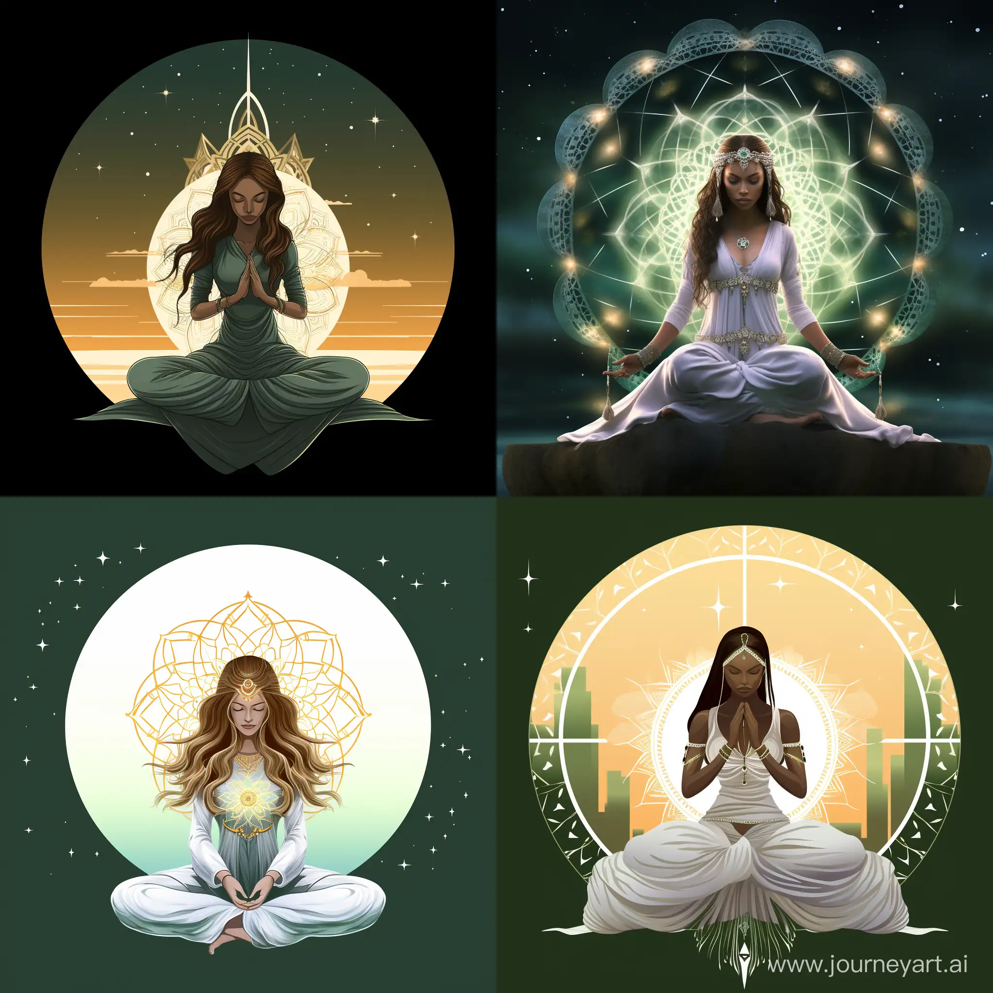 Mystical-Priestess-Meditating-in-Divine-Illumination
