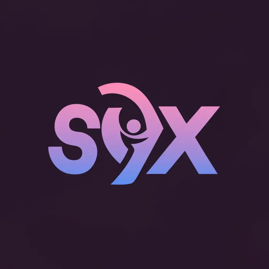 a logo design,with the text "Slyx", main symbol:We will design a mask with shadowed eyes in a darker shade of purple to achieve a mysterious look.
We will add a hood in the same shade of purple.
We'll place the text "Image" below the mask, using an appropriate font and color that matches the rest of the logo,Minimalistic,clear background