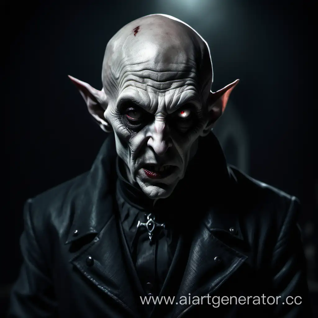 Gothic-Vampire-Portrait-Hyperrealistic-Depiction-of-Nosferatu-in-Dynamic-Lighting
