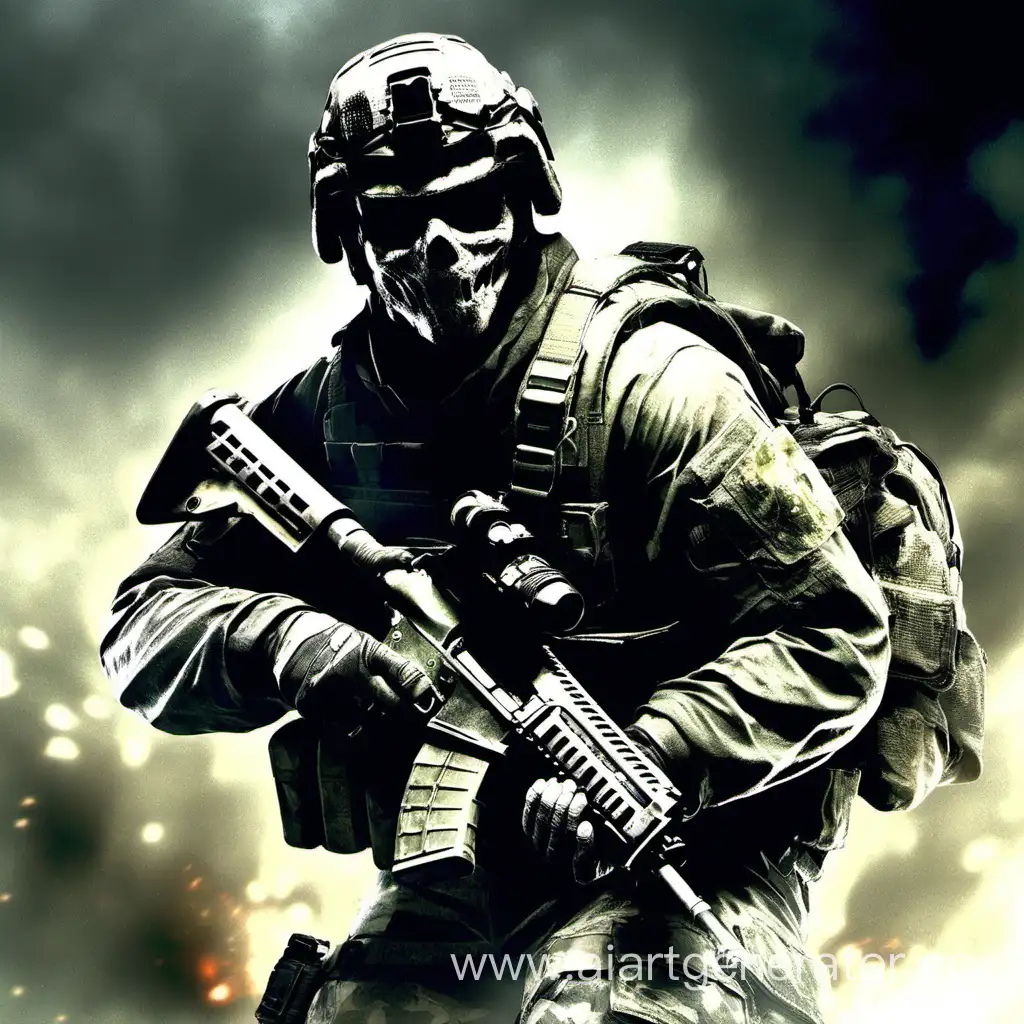 Call Of Duty Modern Warfare 2 ghost
