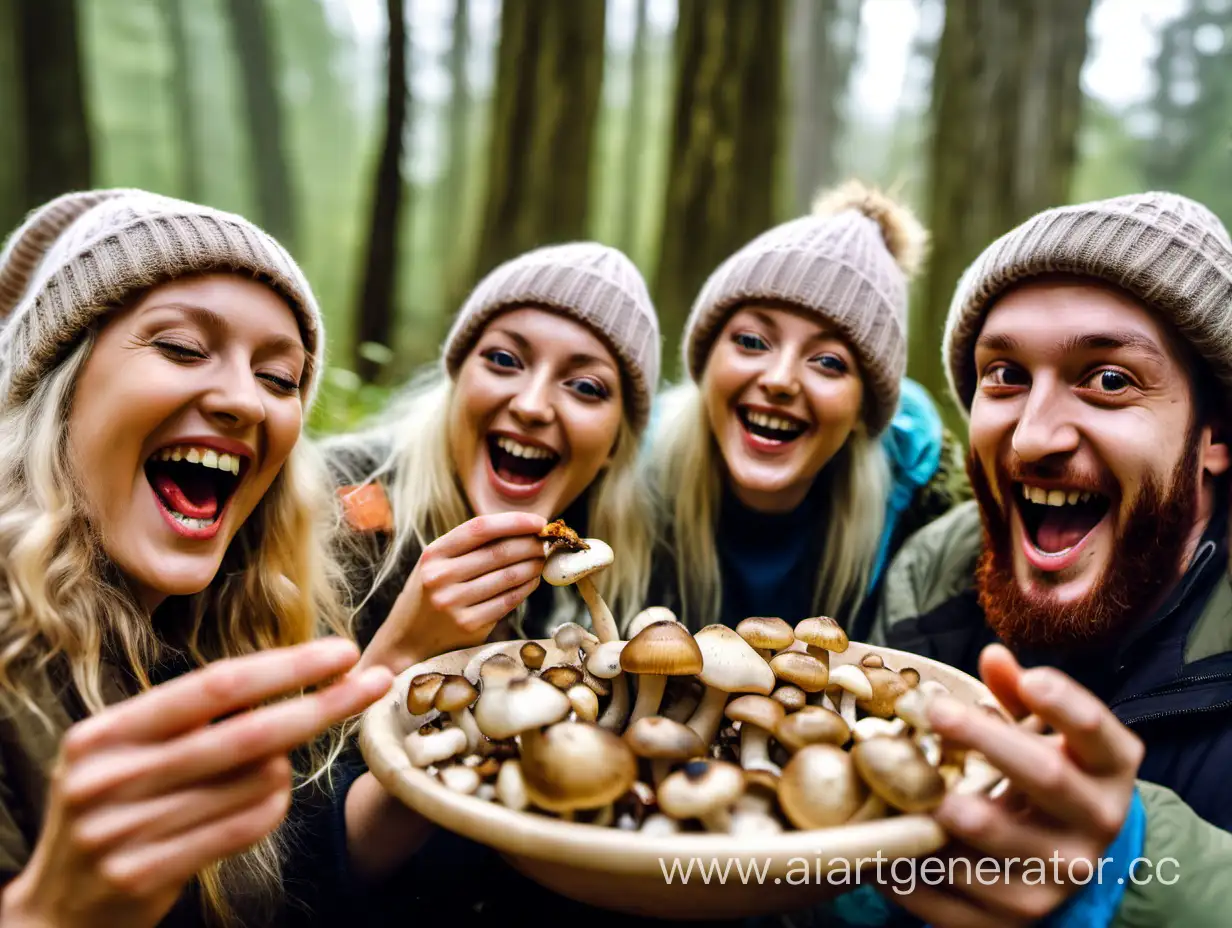 Joyful-Gathering-Delightful-Mushroom-Feast