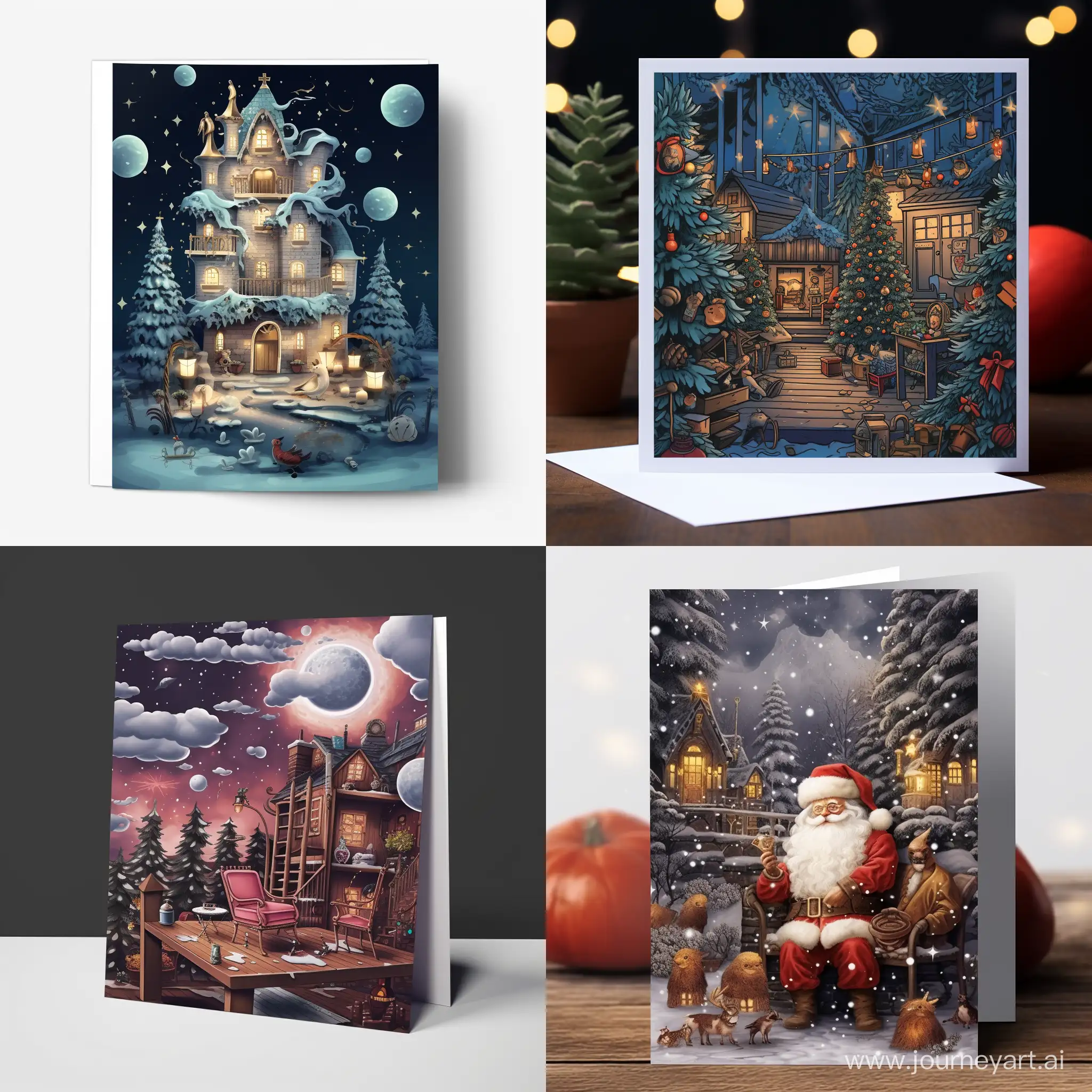 Joyful-Christmas-Greeting-Card-with-Festive-Ornaments