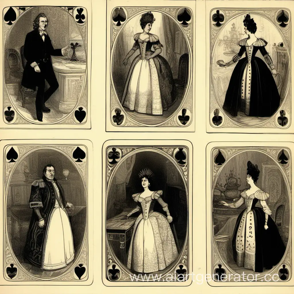 Enchanting-Illustrations-The-Queen-of-Spades-by-Pushkin