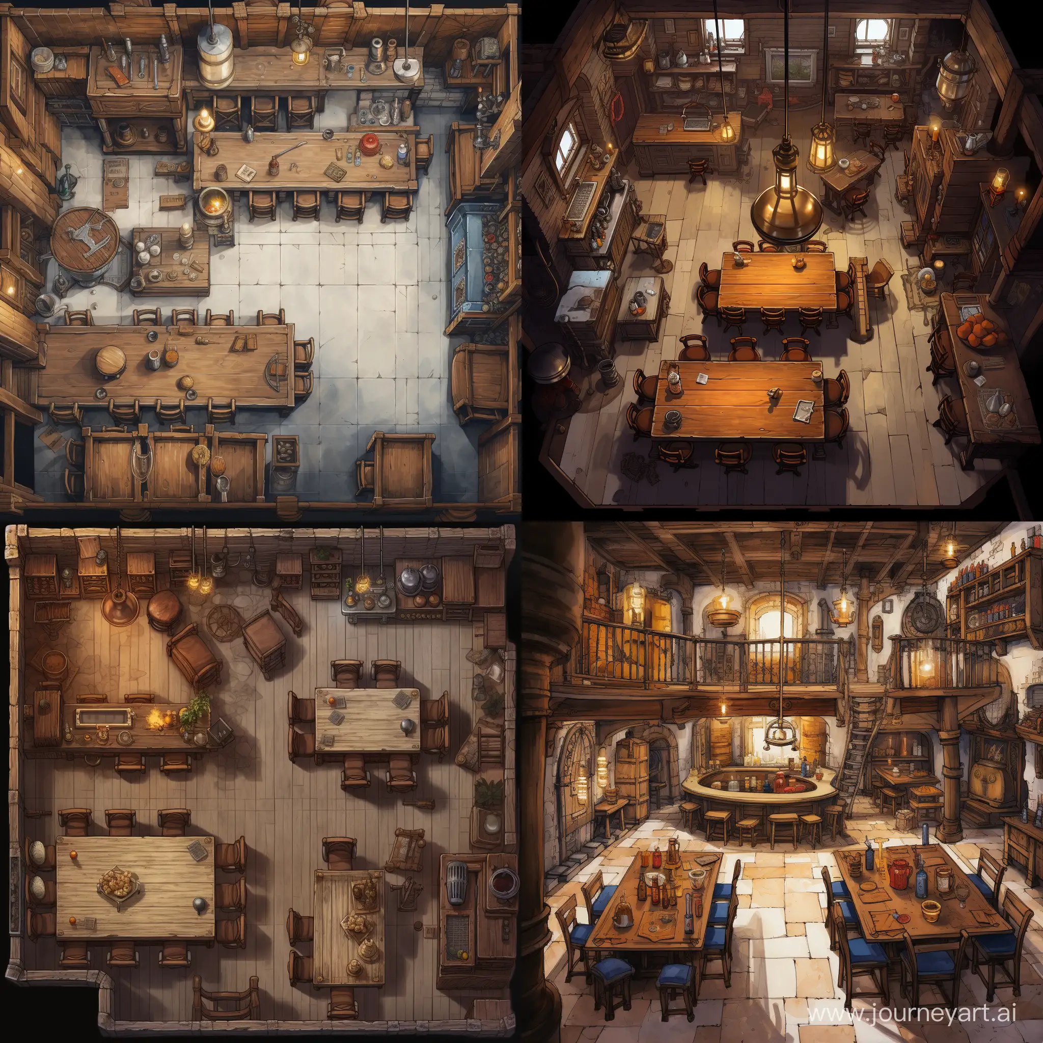 Fantasy-RPG-Tavern-Map-for-Dungeons-Dragons-Adventure