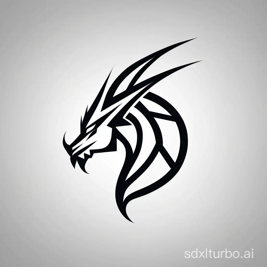 Dragon-Head-Icon-Modern-Minimalist-Company-Logo