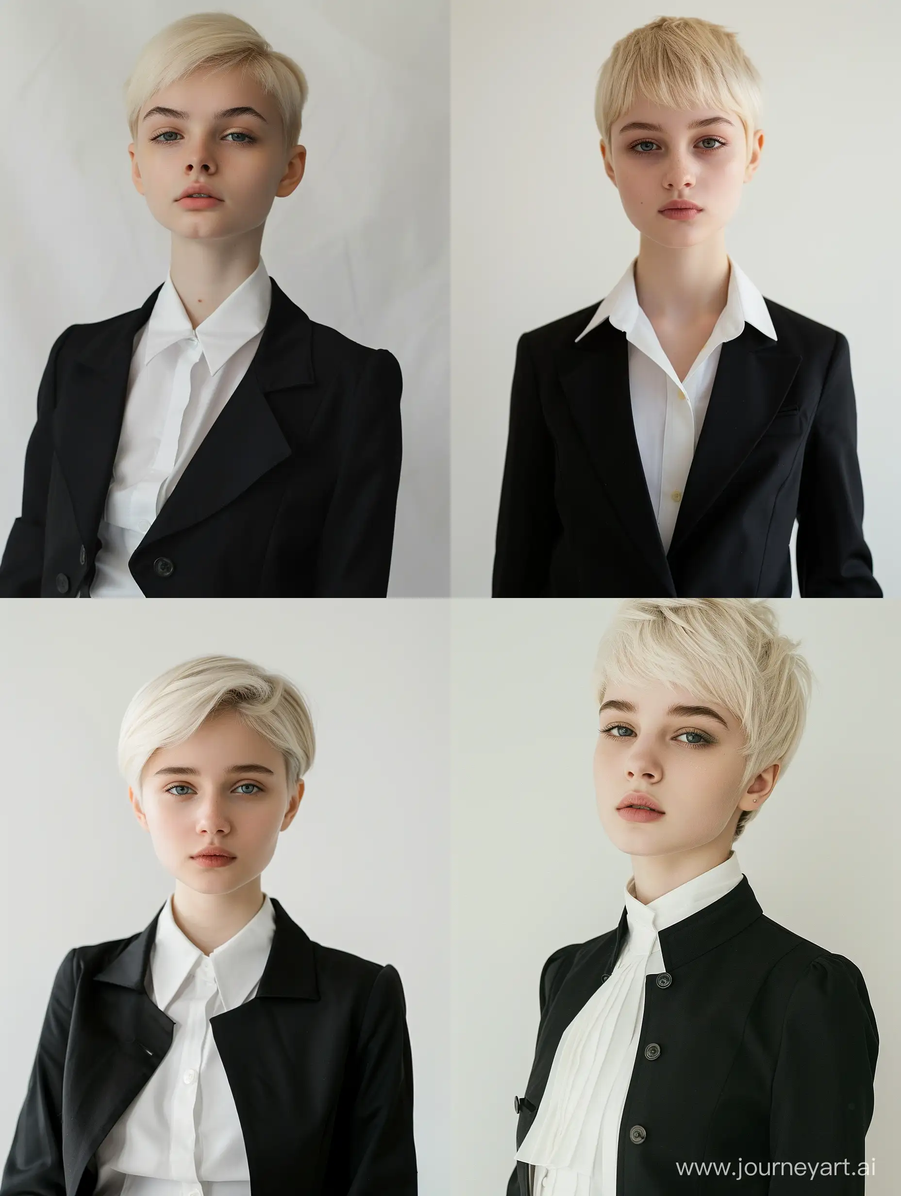 Russian-Schoolgirl-with-Blonde-Hair-in-Formal-Uniform