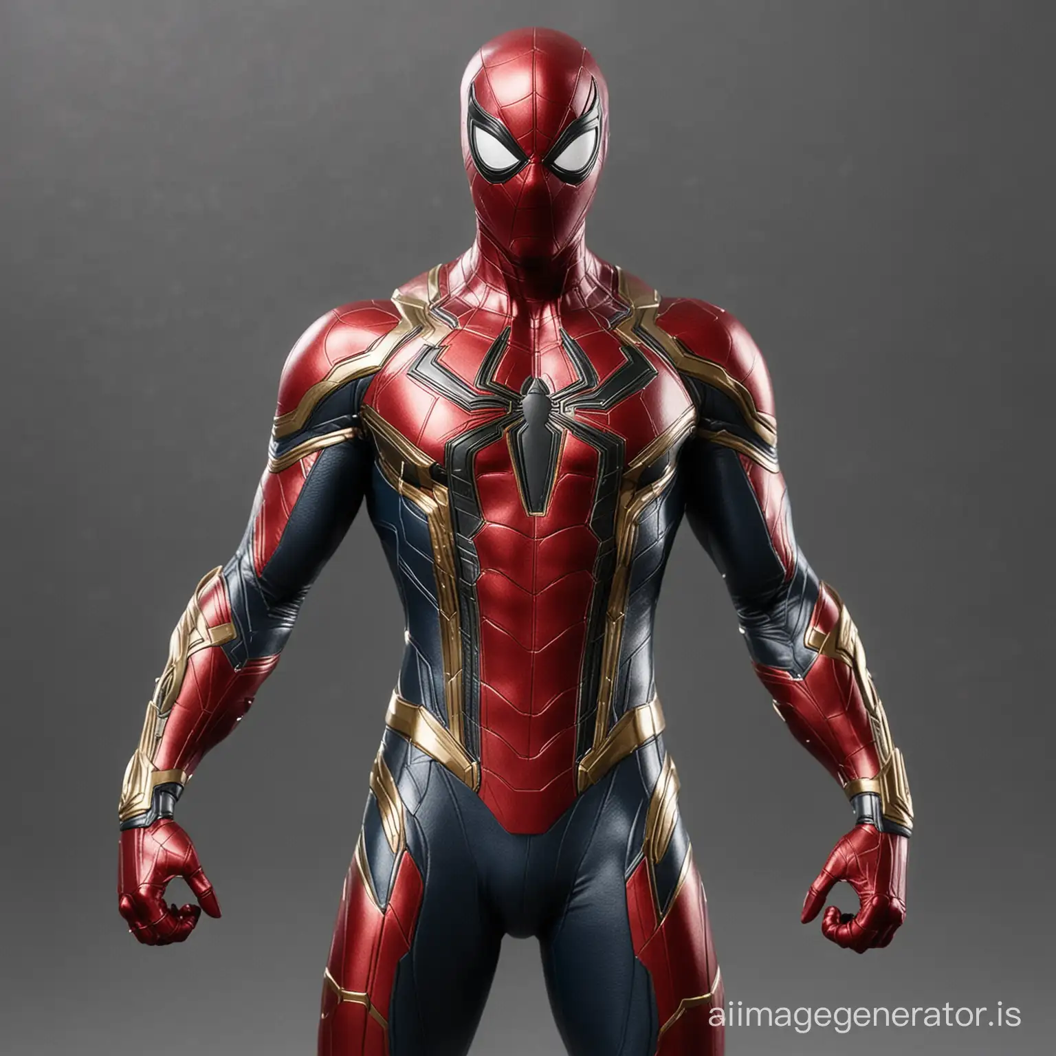 Very advance suit of iron spider man 