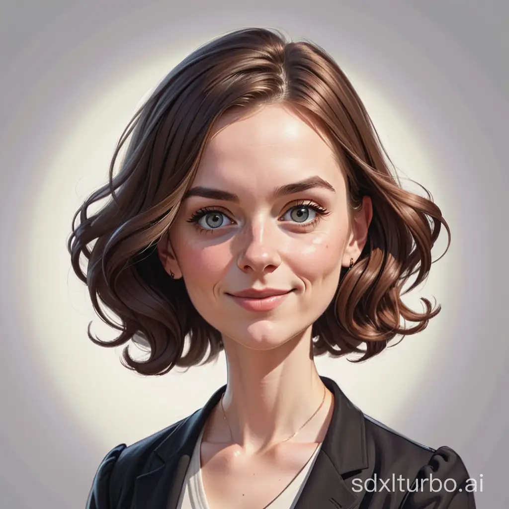 Whimsical-Caricature-Portrait-of-Emma-Myers