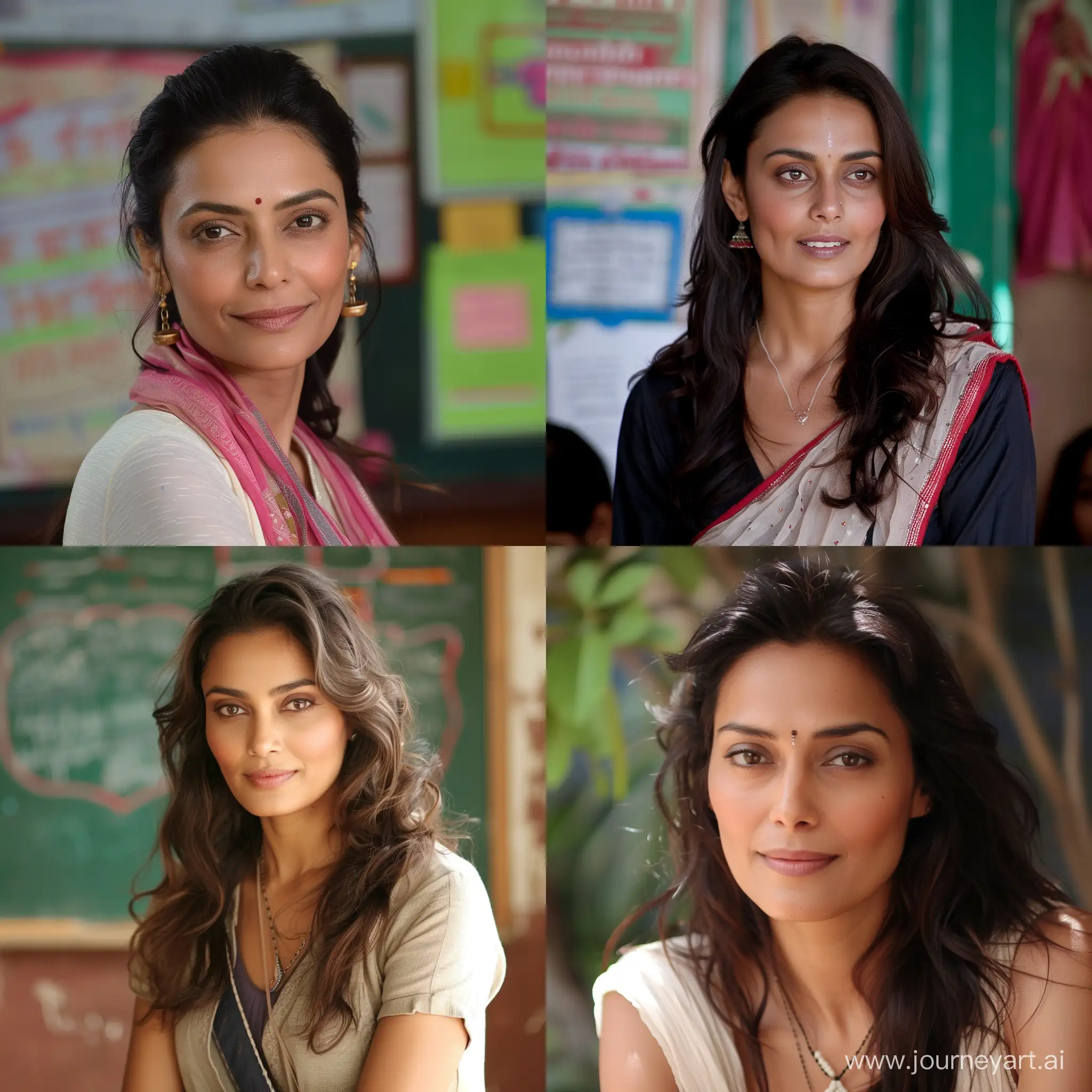 Indian-Actress-Preity-Zinta-Portraying-a-Dedicated-Teacher