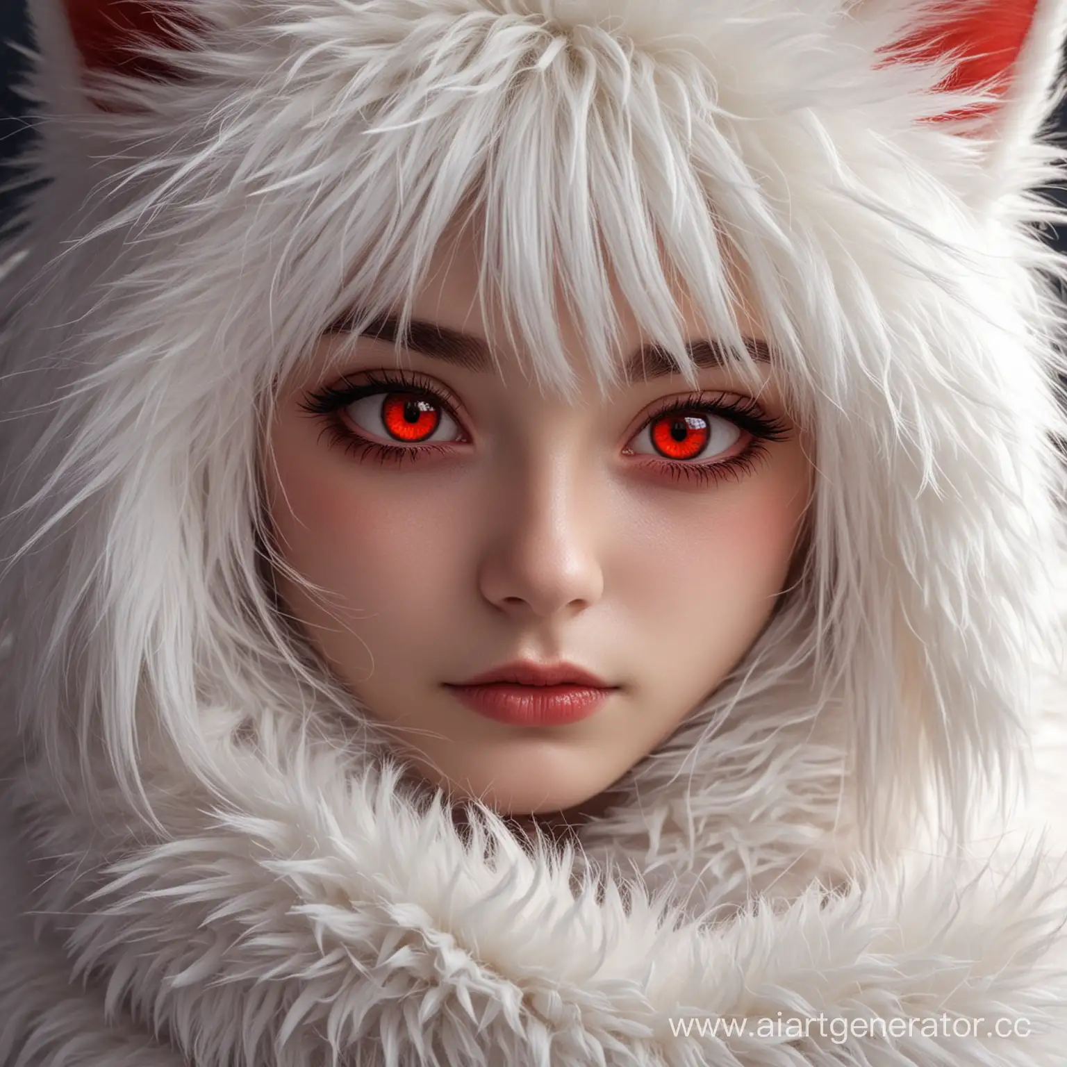 Mystical-Girl-with-Red-Eyes-and-Furry-Features