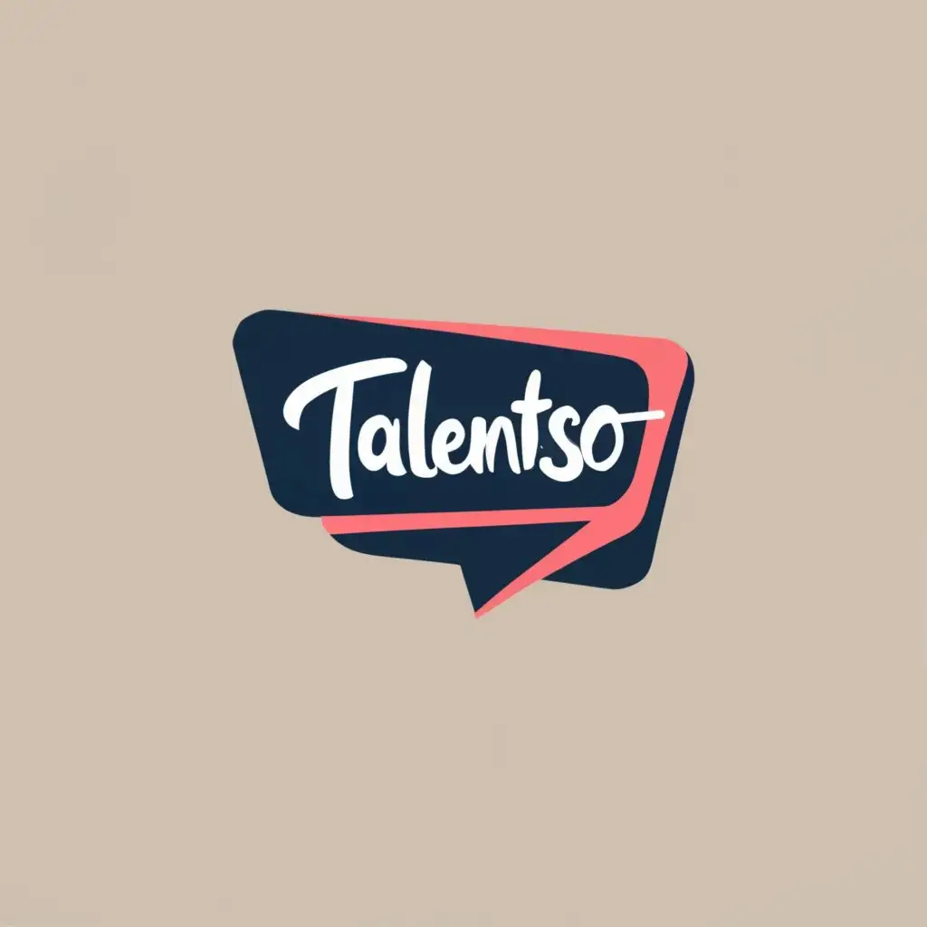 logo, talentso, with the text "talentso", typography, be used in Internet industry