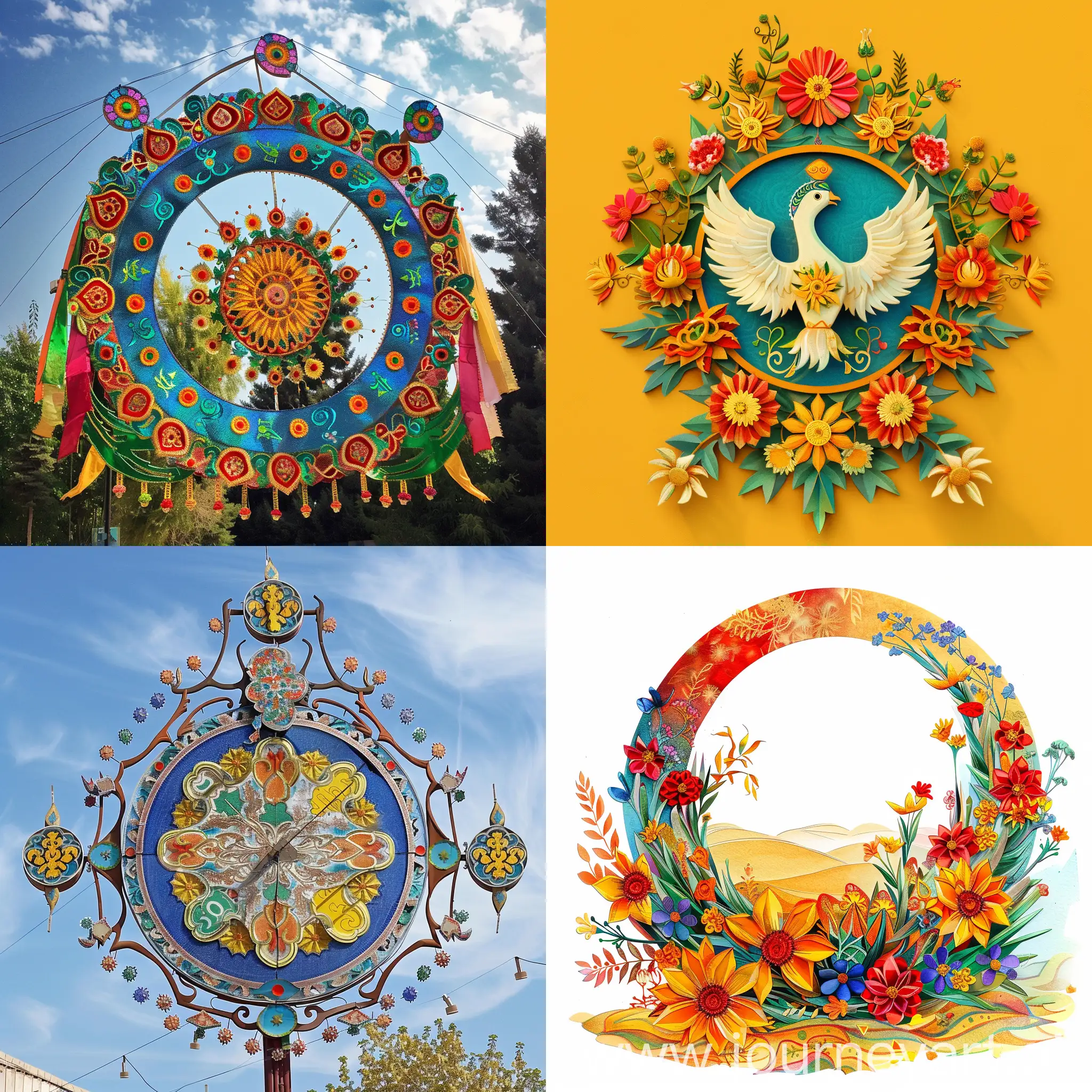 Nowruz-Haftsin-Tradition-Vibrant-Display-of-Cultural-Celebration