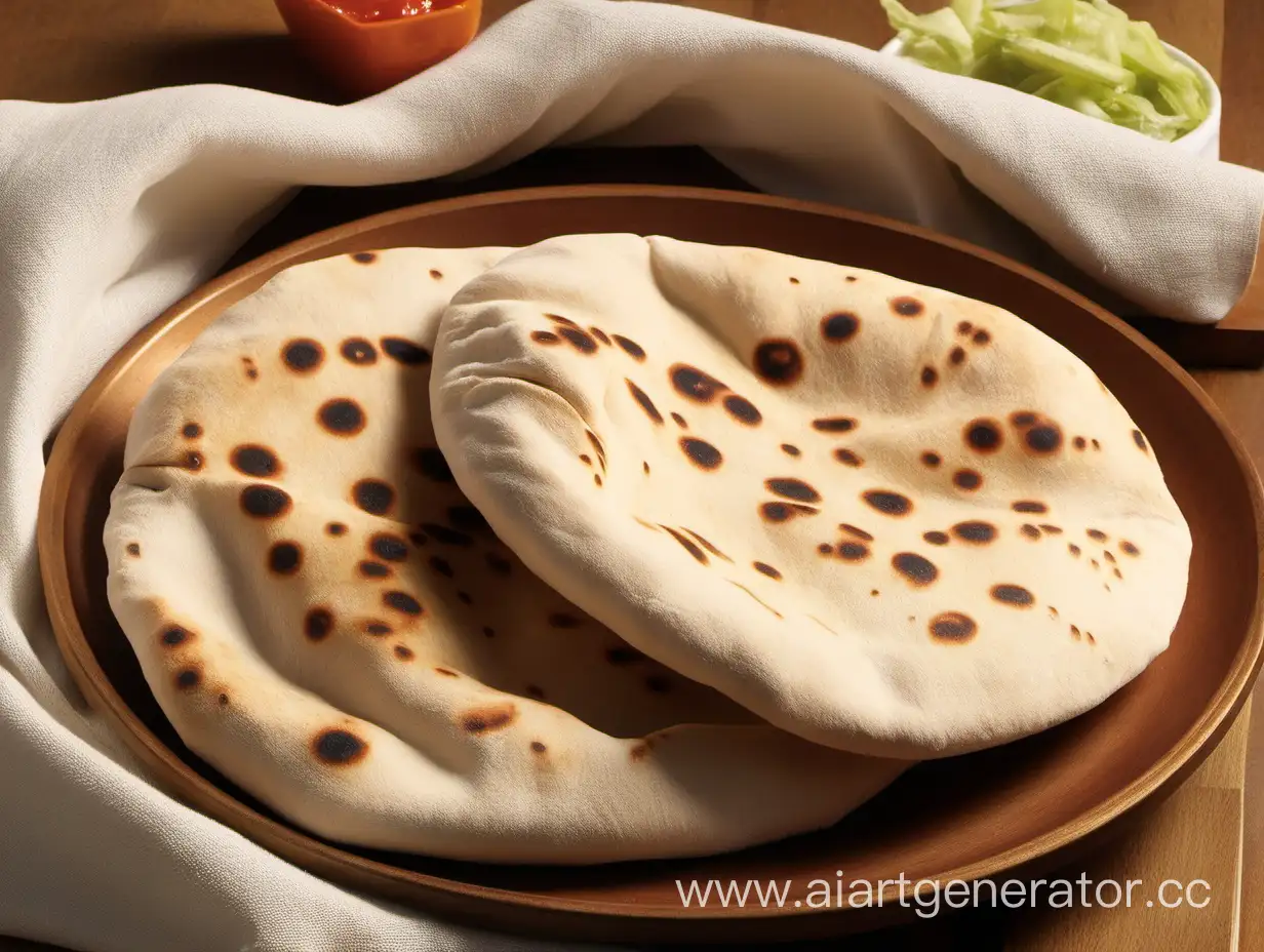 Delicious-Pita-Bread-Freshly-Baked-in-Traditional-Oven