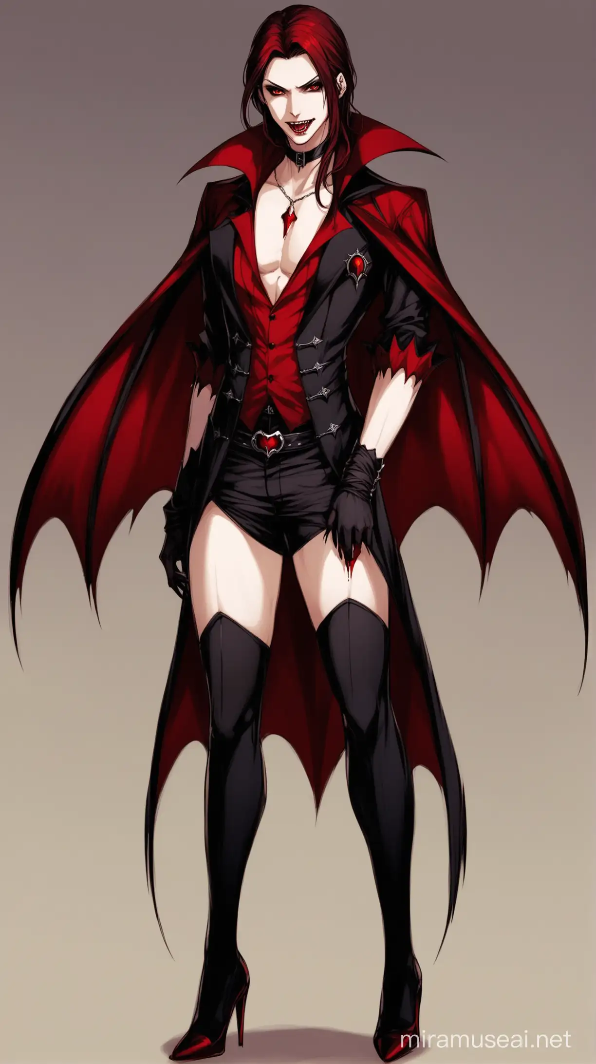 Outfit Deging    snake image with vampire
In male or female
3 image 
