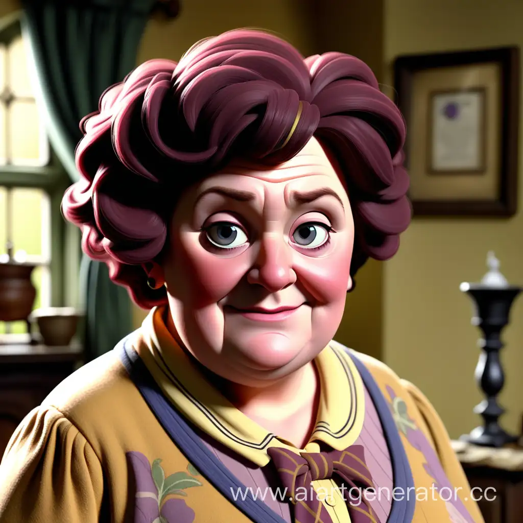 Mrs-Dursley-Walking-in-Mysterious-Cloak