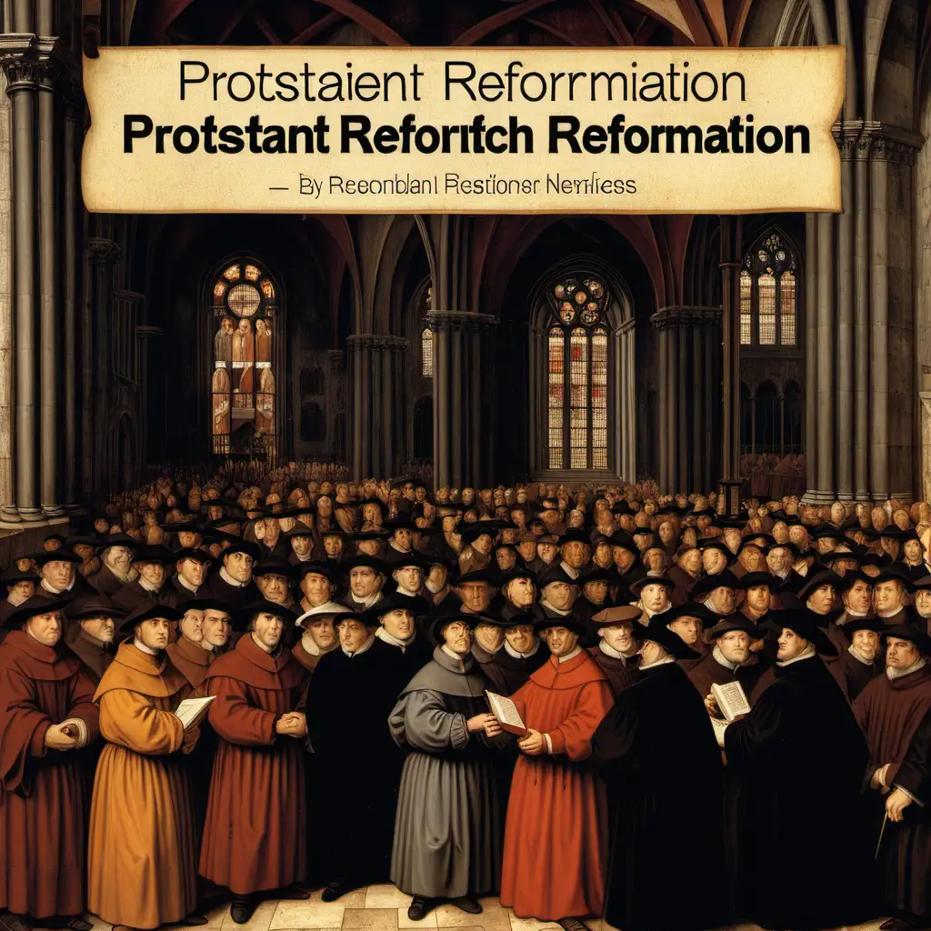 Historical Illustration of the Protestant Reformation