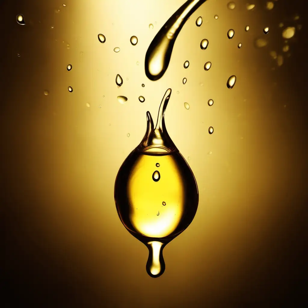 Sacred Anointing Oil Dropping Like Heavenly Raindrops