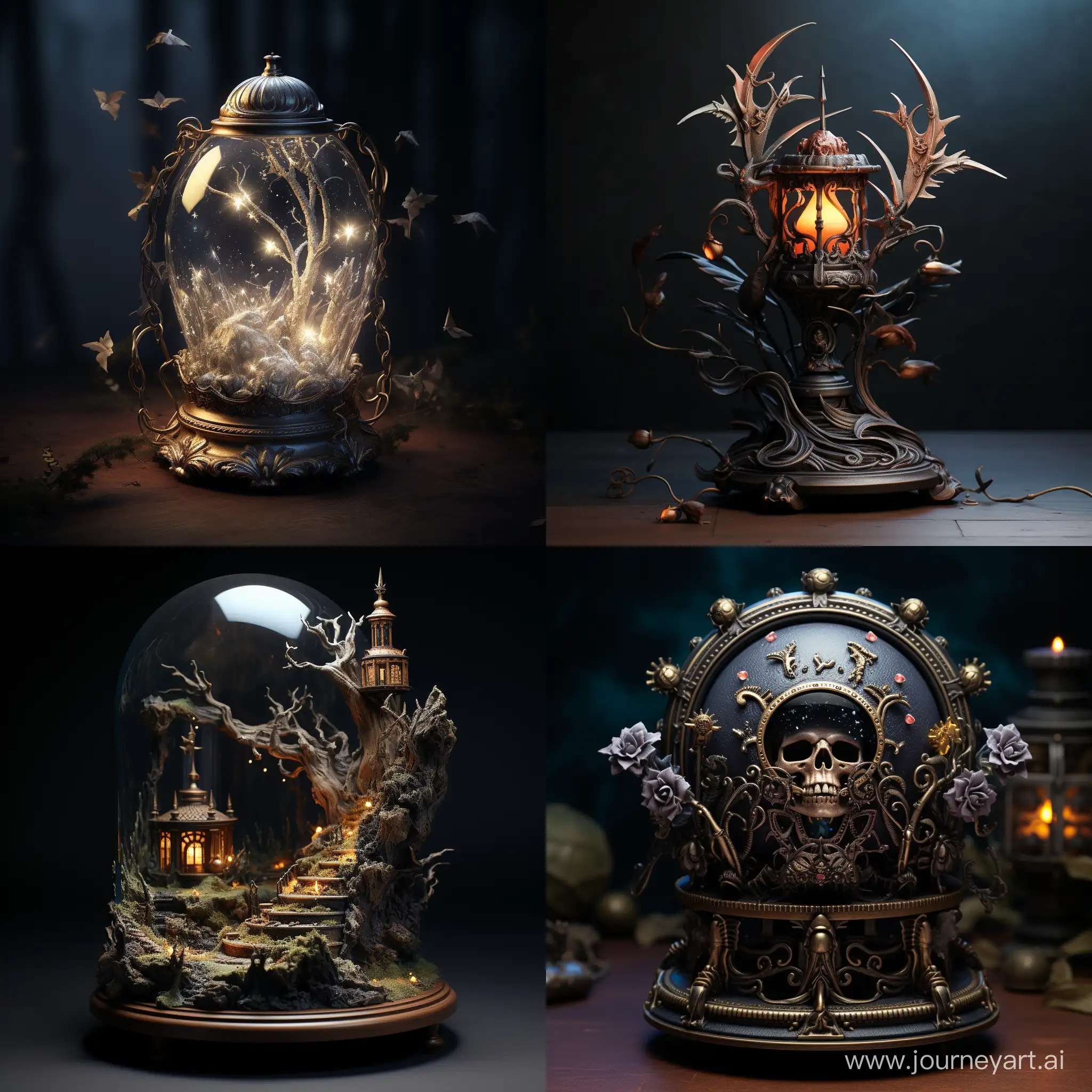 Enchanted-Miniature-Dark-Fantasy-Artifact