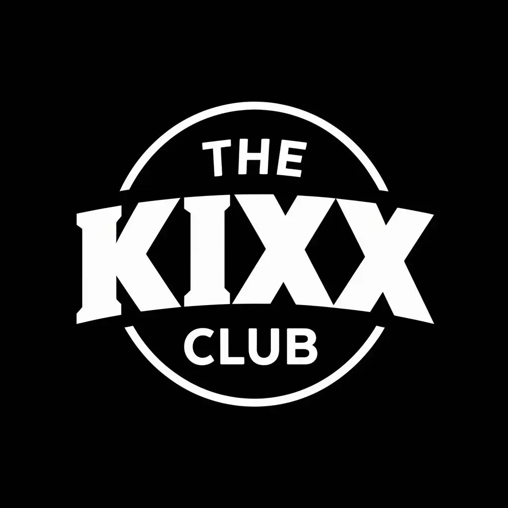 LOGO-Design-For-The-Kixx-Club-Bold-Typography-for-Sneakers-Streetwear-and-Fashion-Events