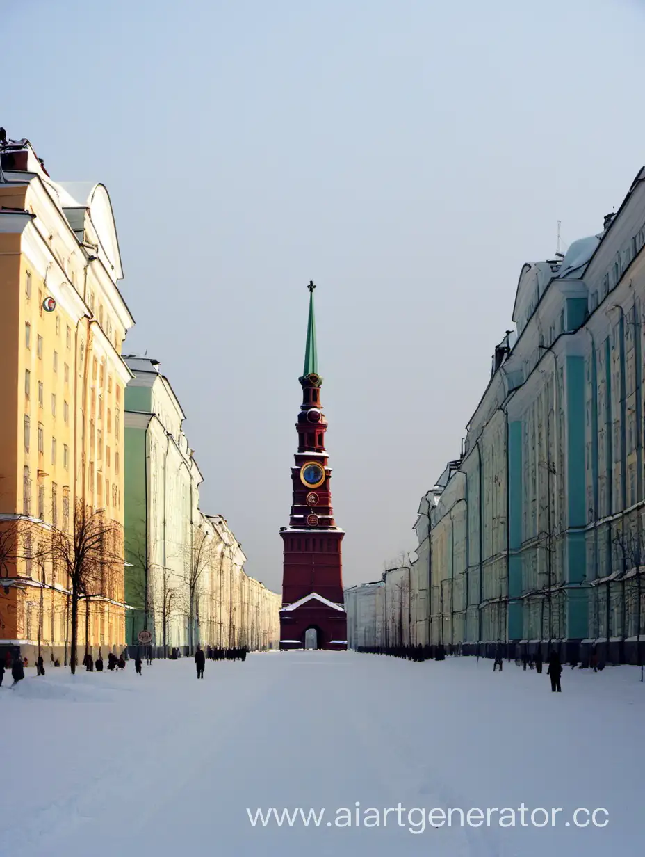 Snowy-Evening-in-Leningrad