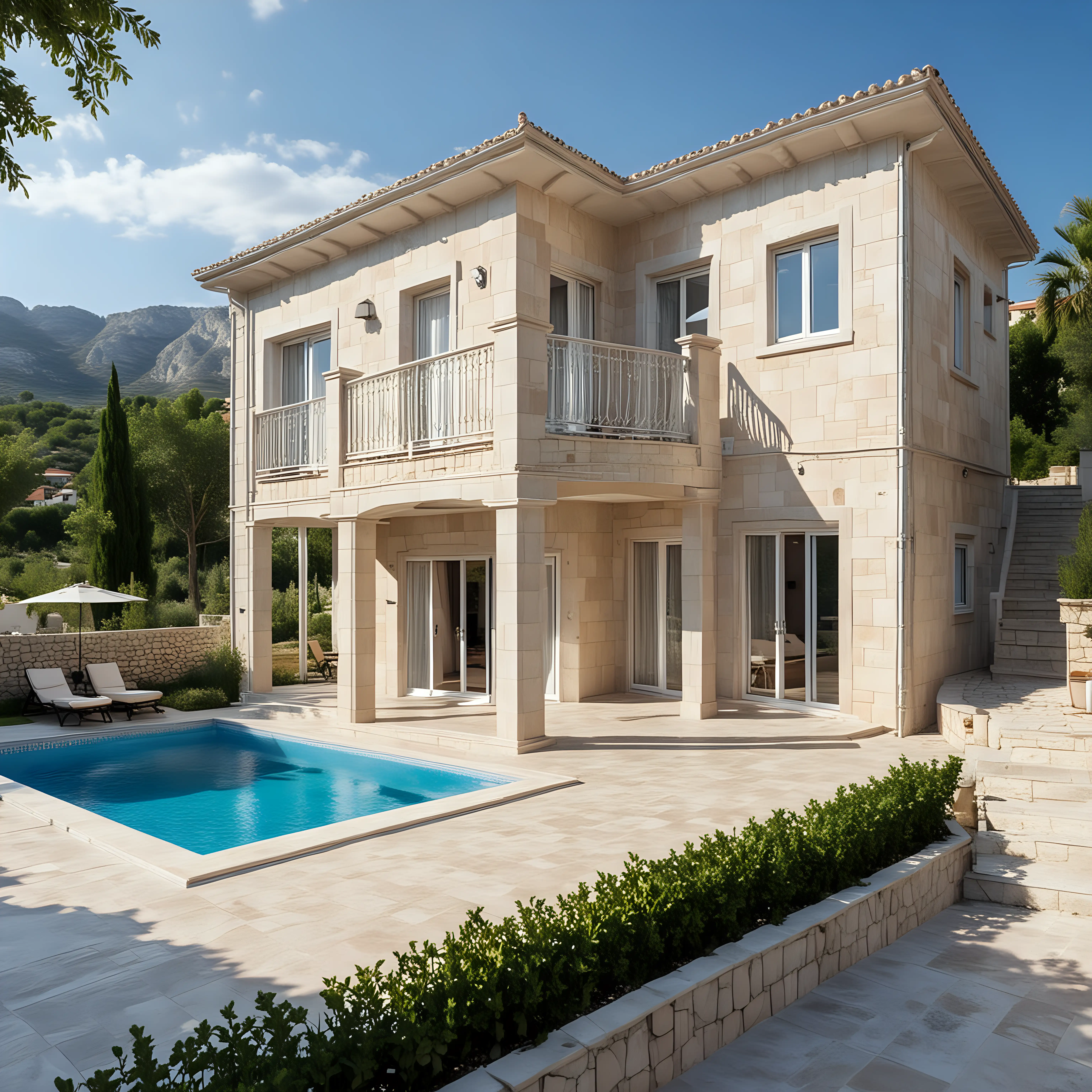 Mediterranean Prefabricated Houses with Pools and Gardens in Montenegro