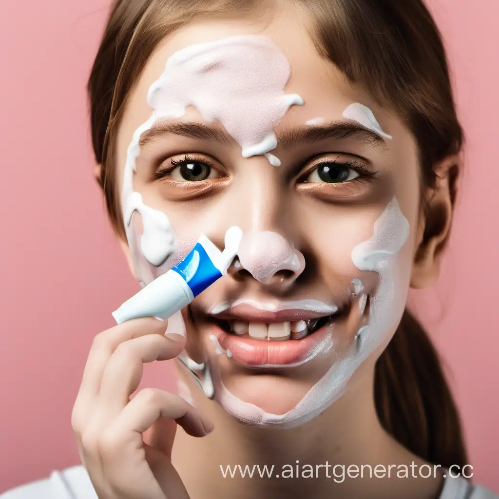 Teenage-Skincare-Treating-Pimples-with-Toothpaste