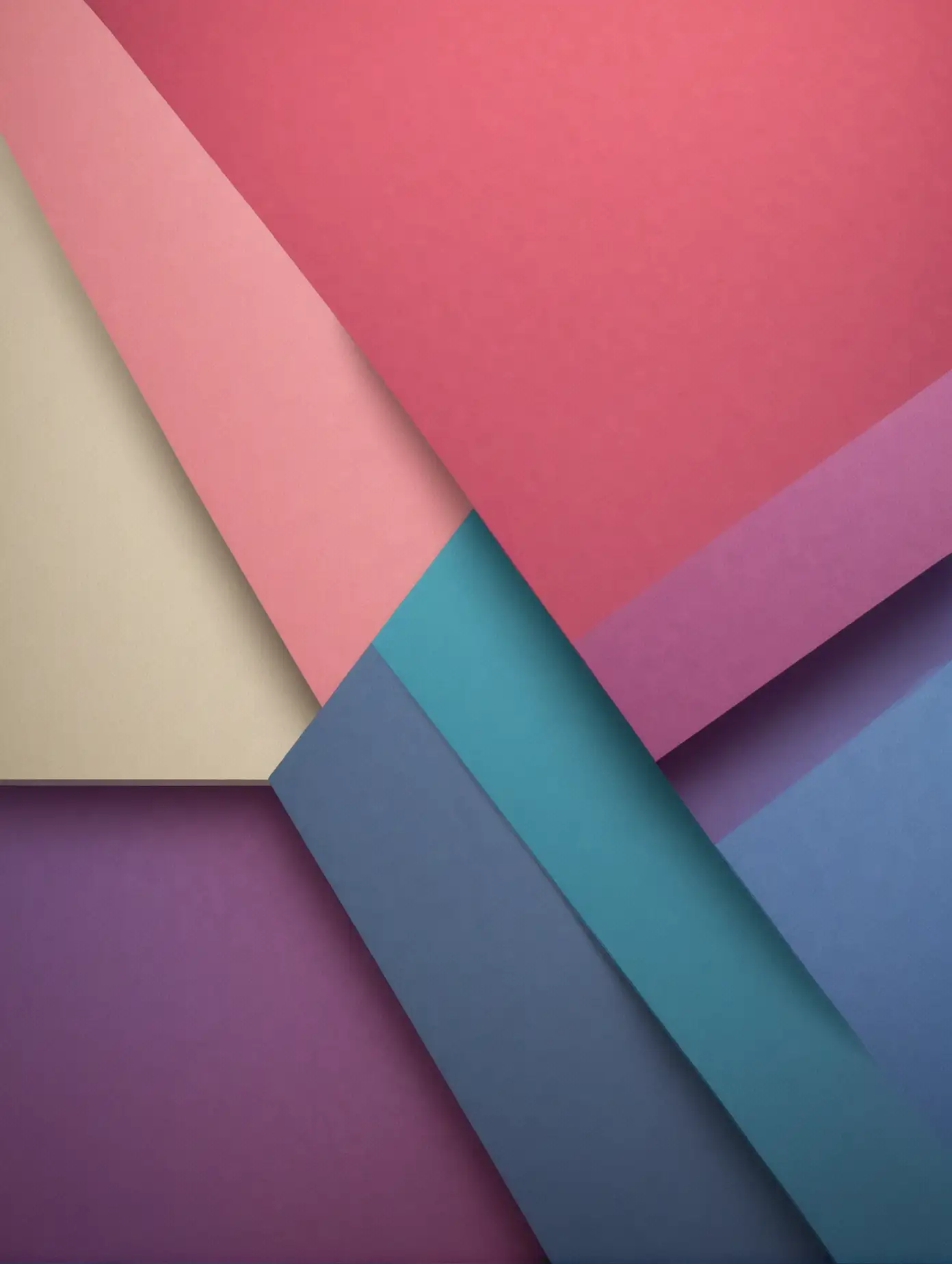 Colorful Material Design Themed Illustration