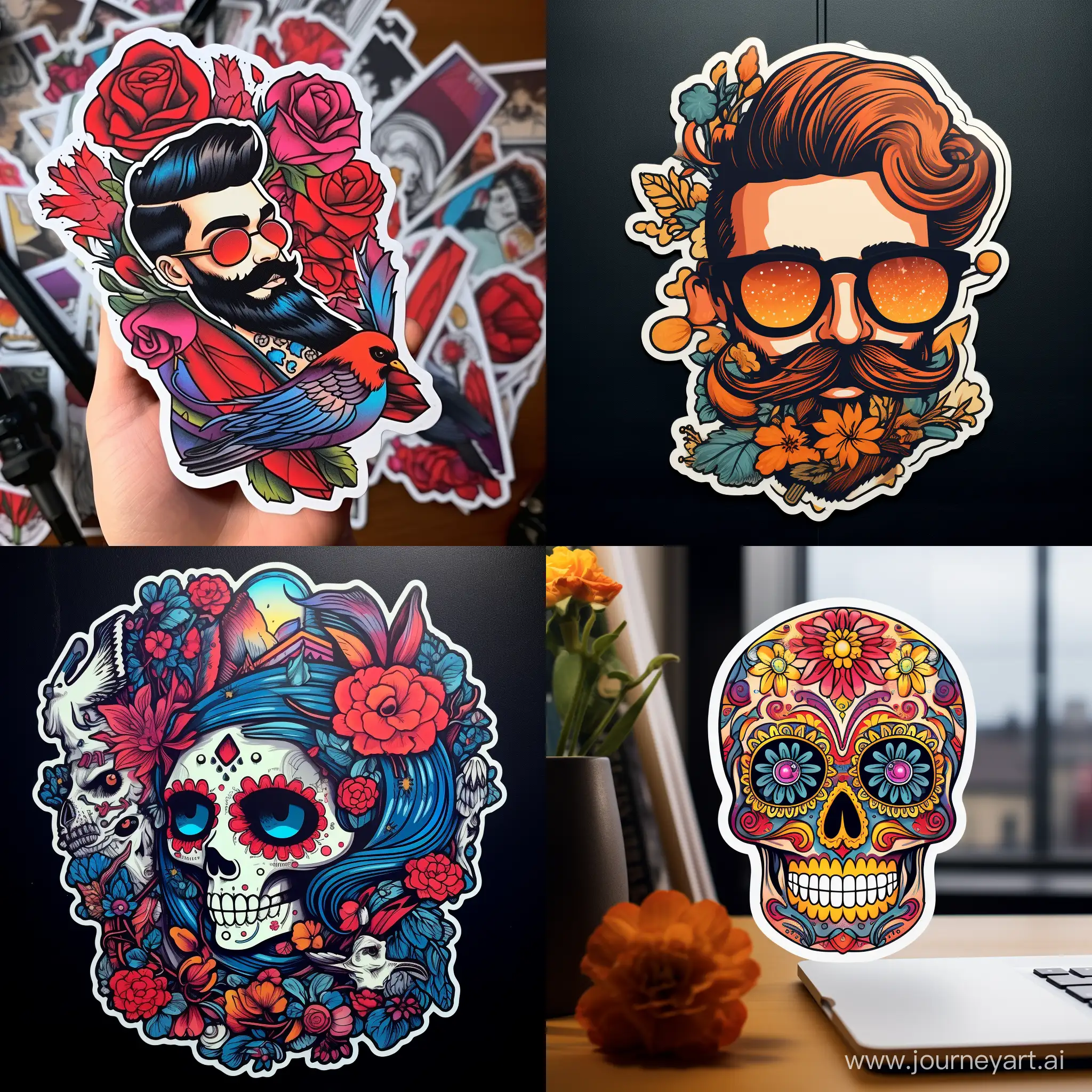 create custom sticker designs high quality